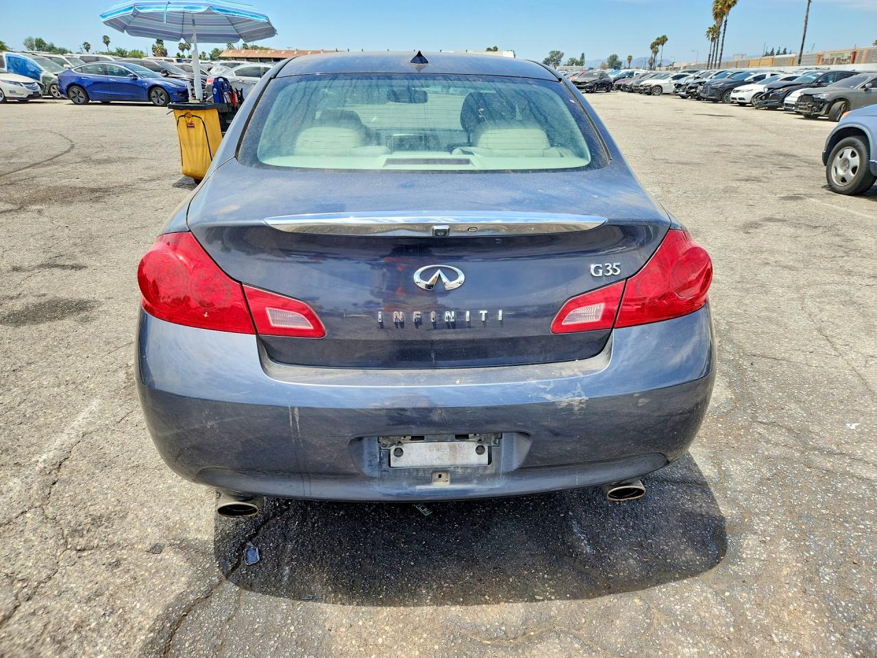 2008 Infiniti G35 Base Gray vin: JNKBV61E38M203510