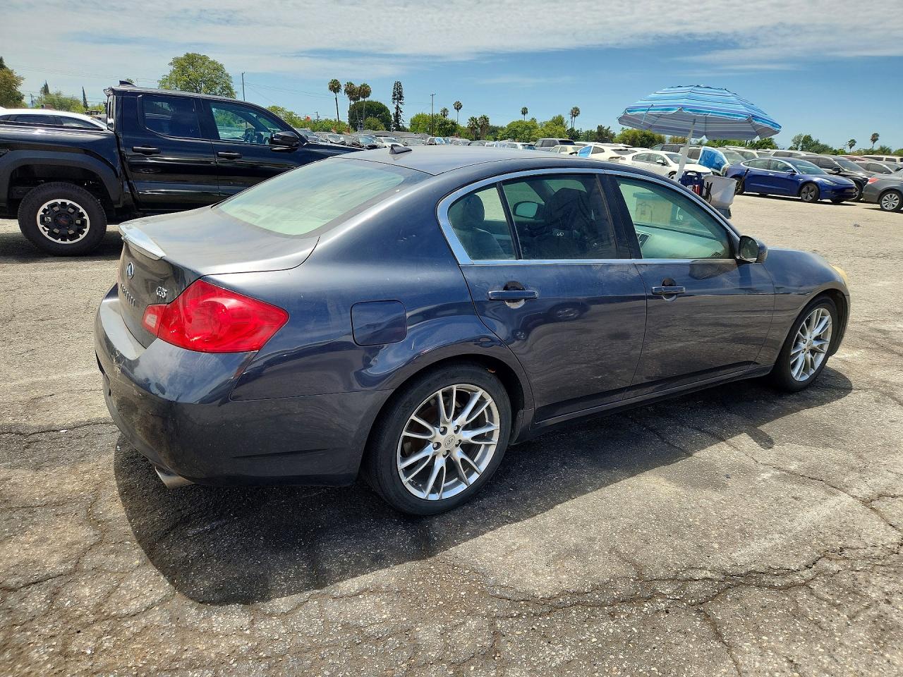 2008 Infiniti G35 Base Gray vin: JNKBV61E38M203510