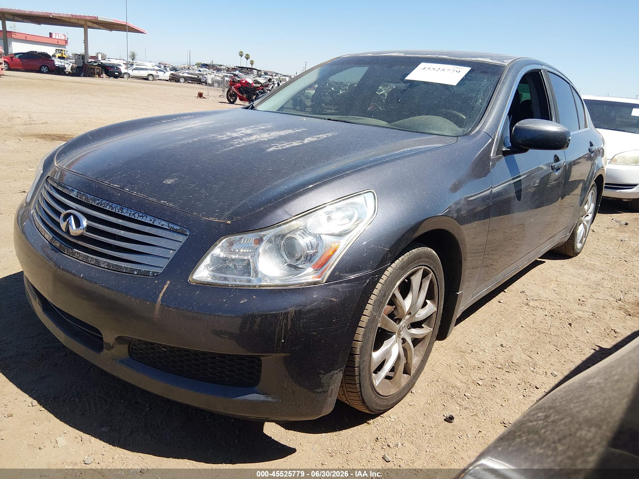 2008 Infiniti G35 Journey Gray vin: JNKBV61E38M217651