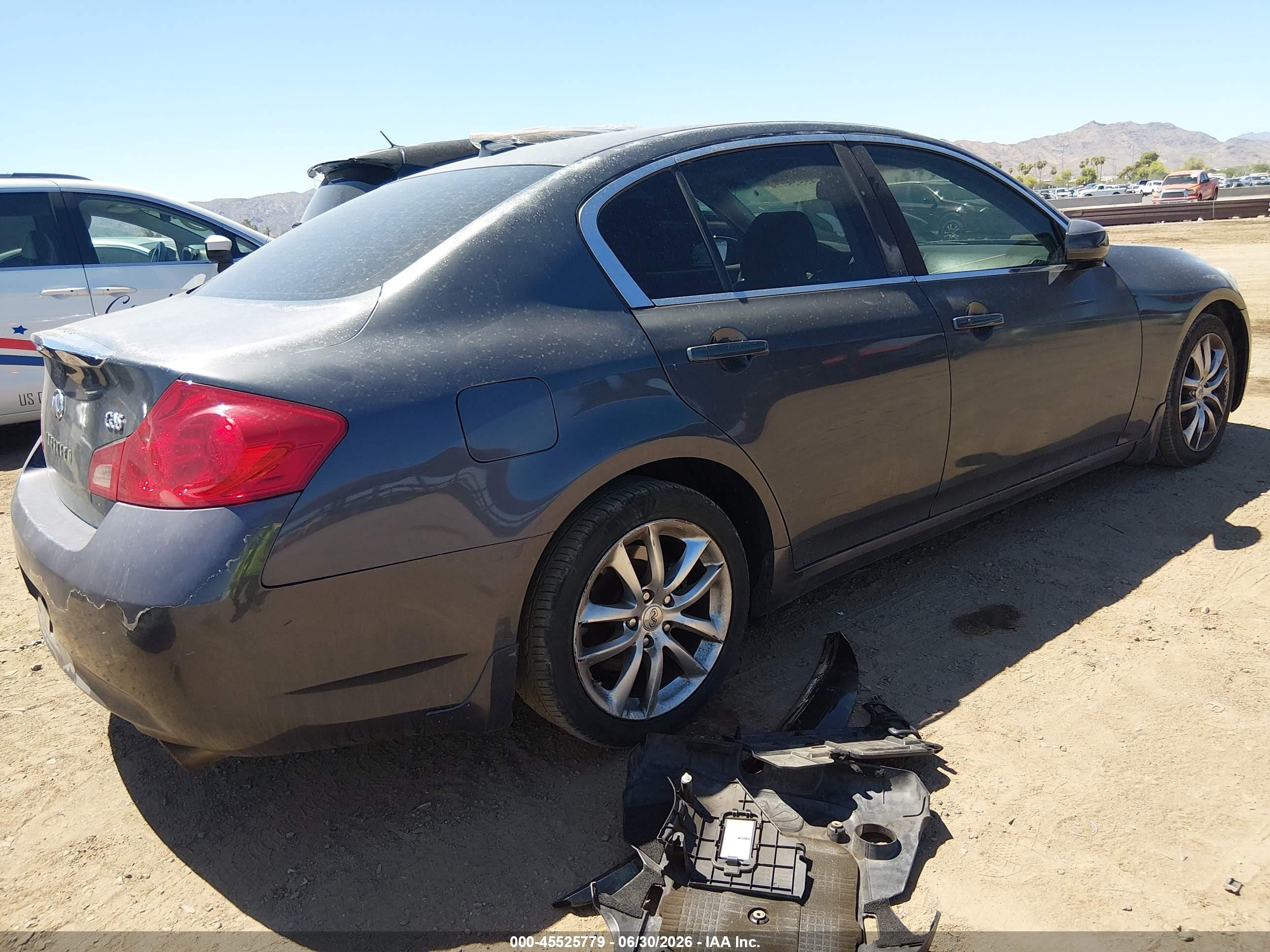 2008 Infiniti G35 Journey Gray vin: JNKBV61E38M217651