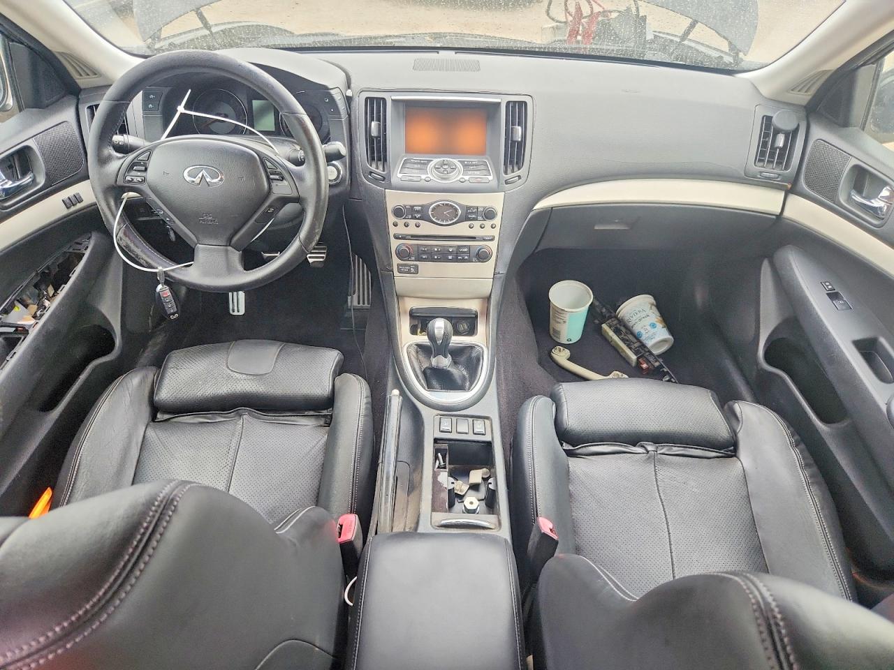 2008 Infiniti G35 Base Black vin: JNKBV61E38M218900