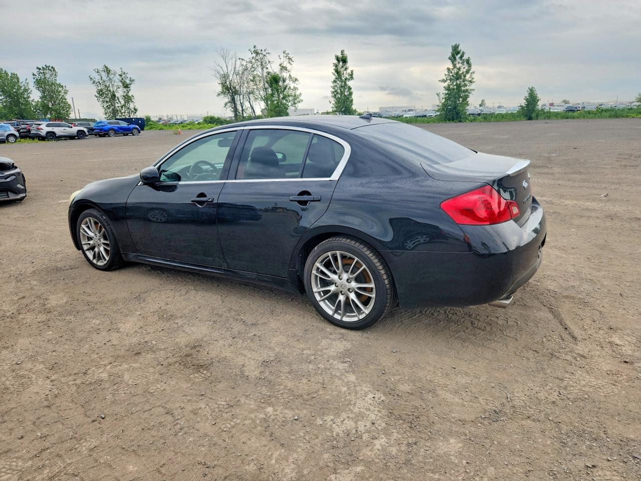 2008 Infiniti G35 Base Black vin: JNKBV61E38M218900