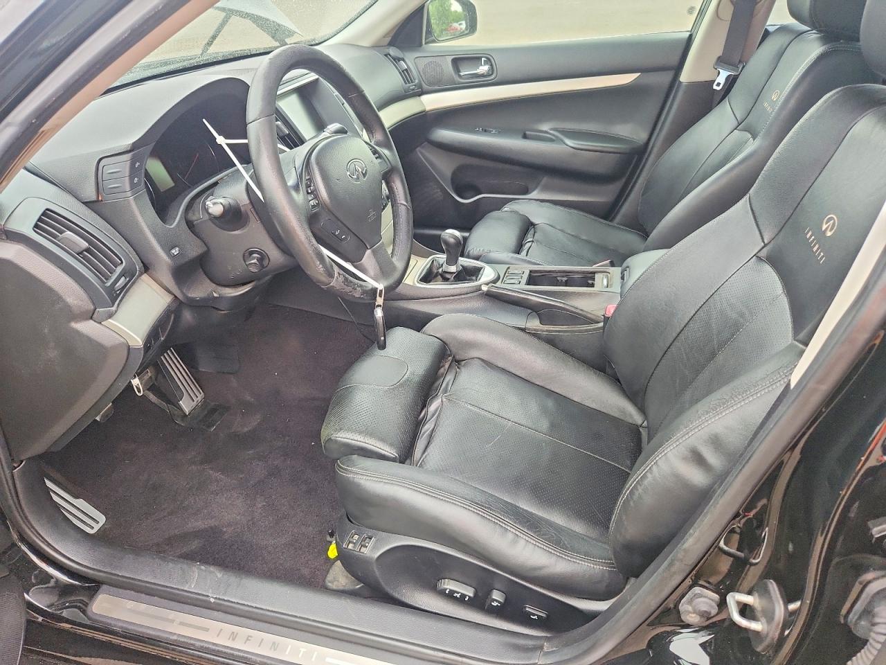 2008 Infiniti G35 Base Black vin: JNKBV61E38M218900