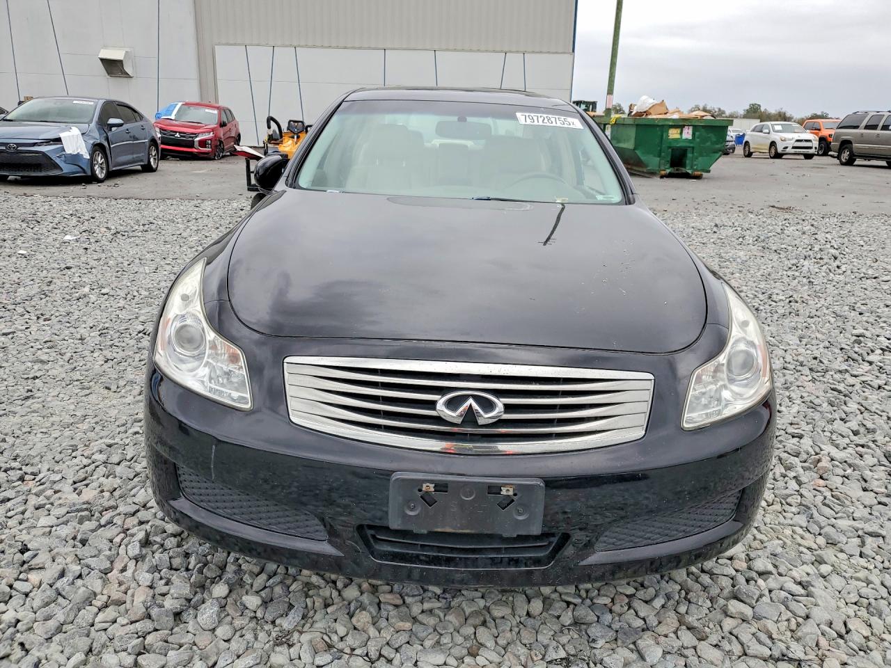 2008 Infiniti G35 Base Black vin: JNKBV61E38M228021