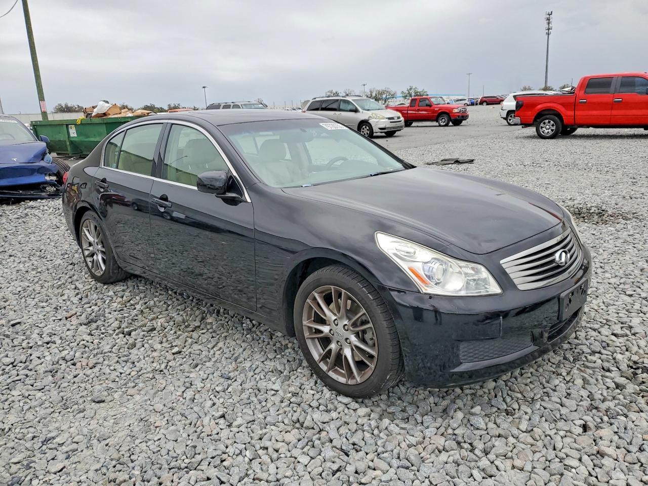2008 Infiniti G35 Base Black vin: JNKBV61E38M228021