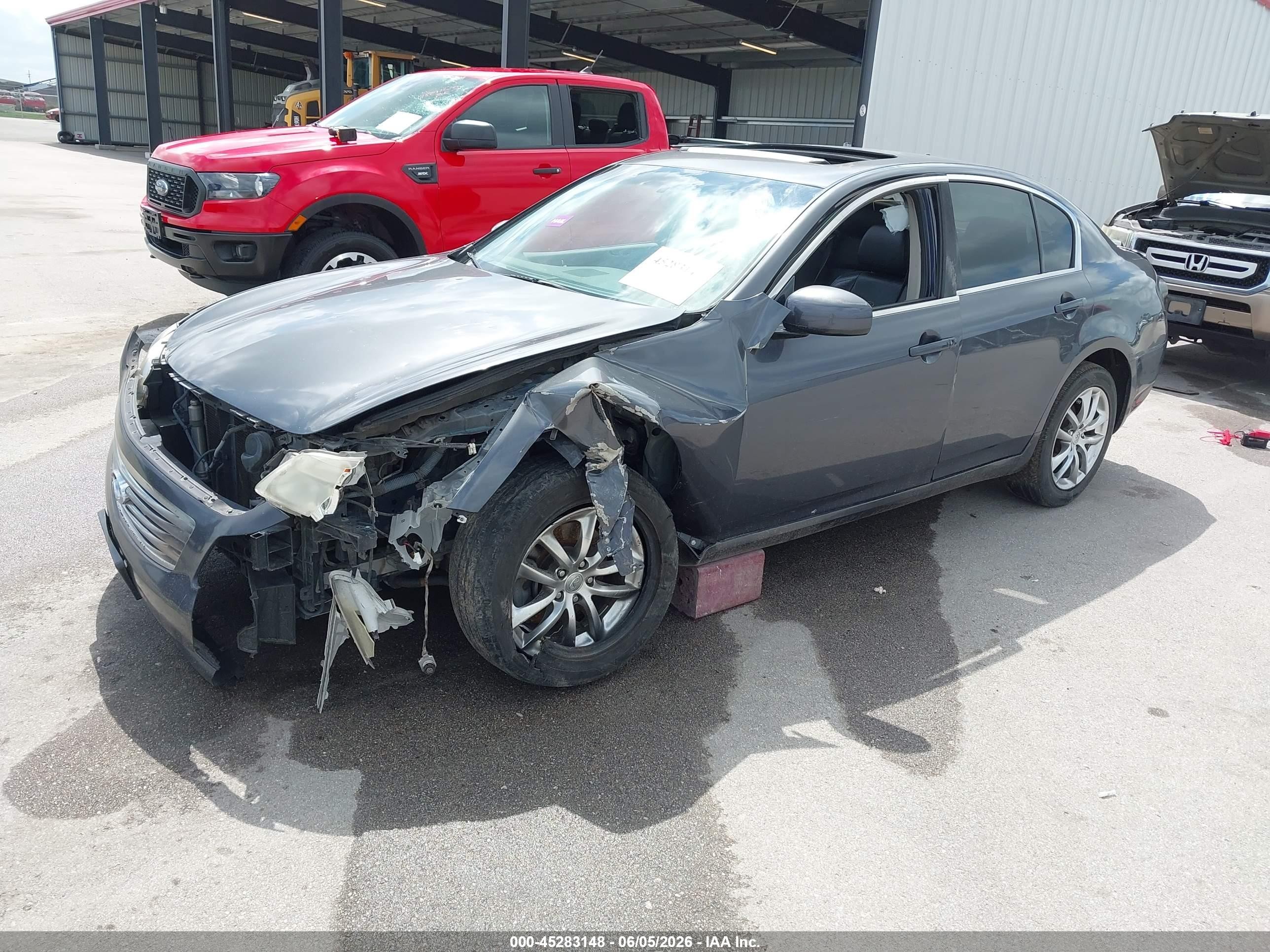 2008 Infiniti G35 Journey Серый vin: JNKBV61E38M229055