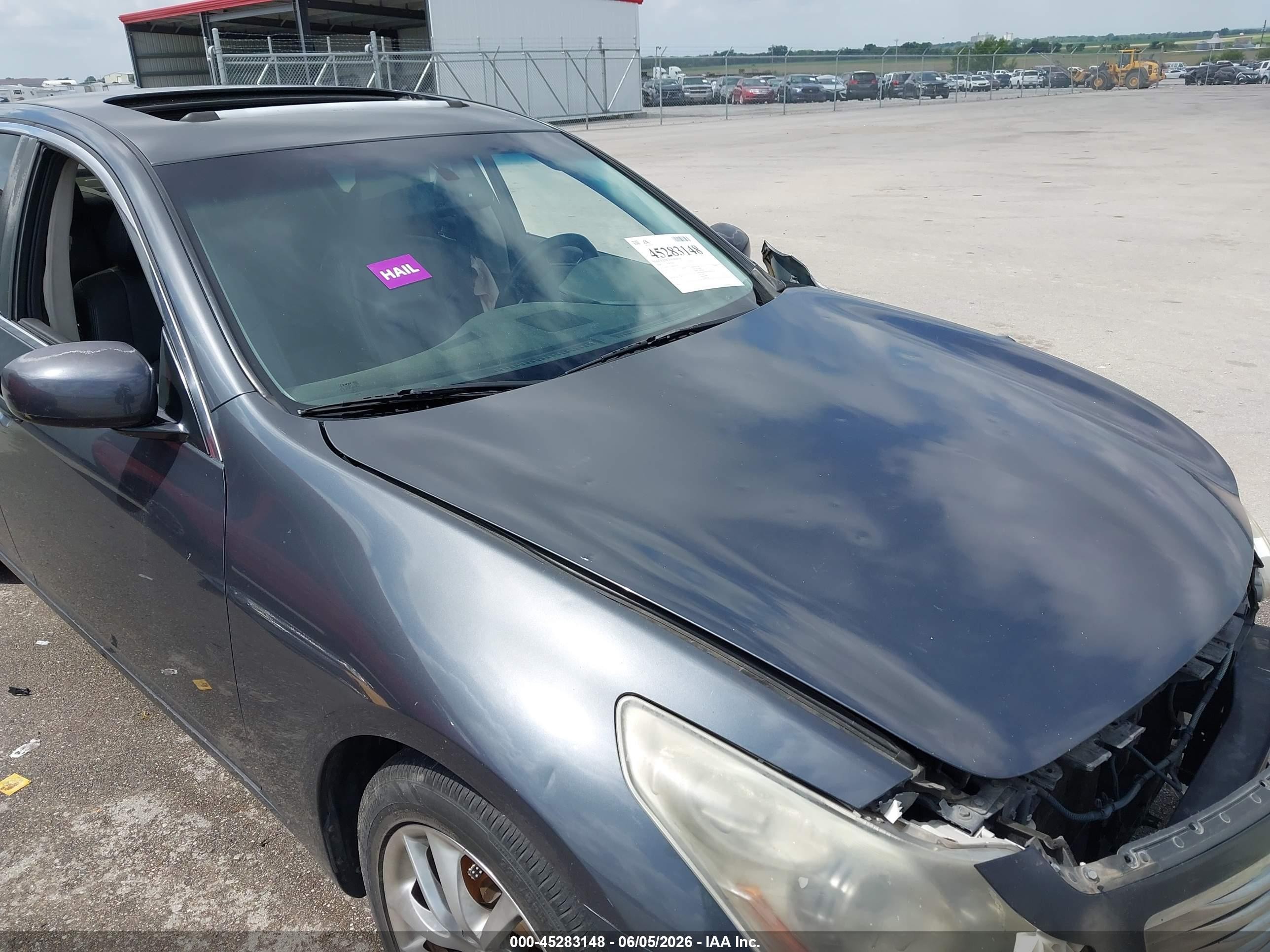 2008 Infiniti G35 Journey Серый vin: JNKBV61E38M229055