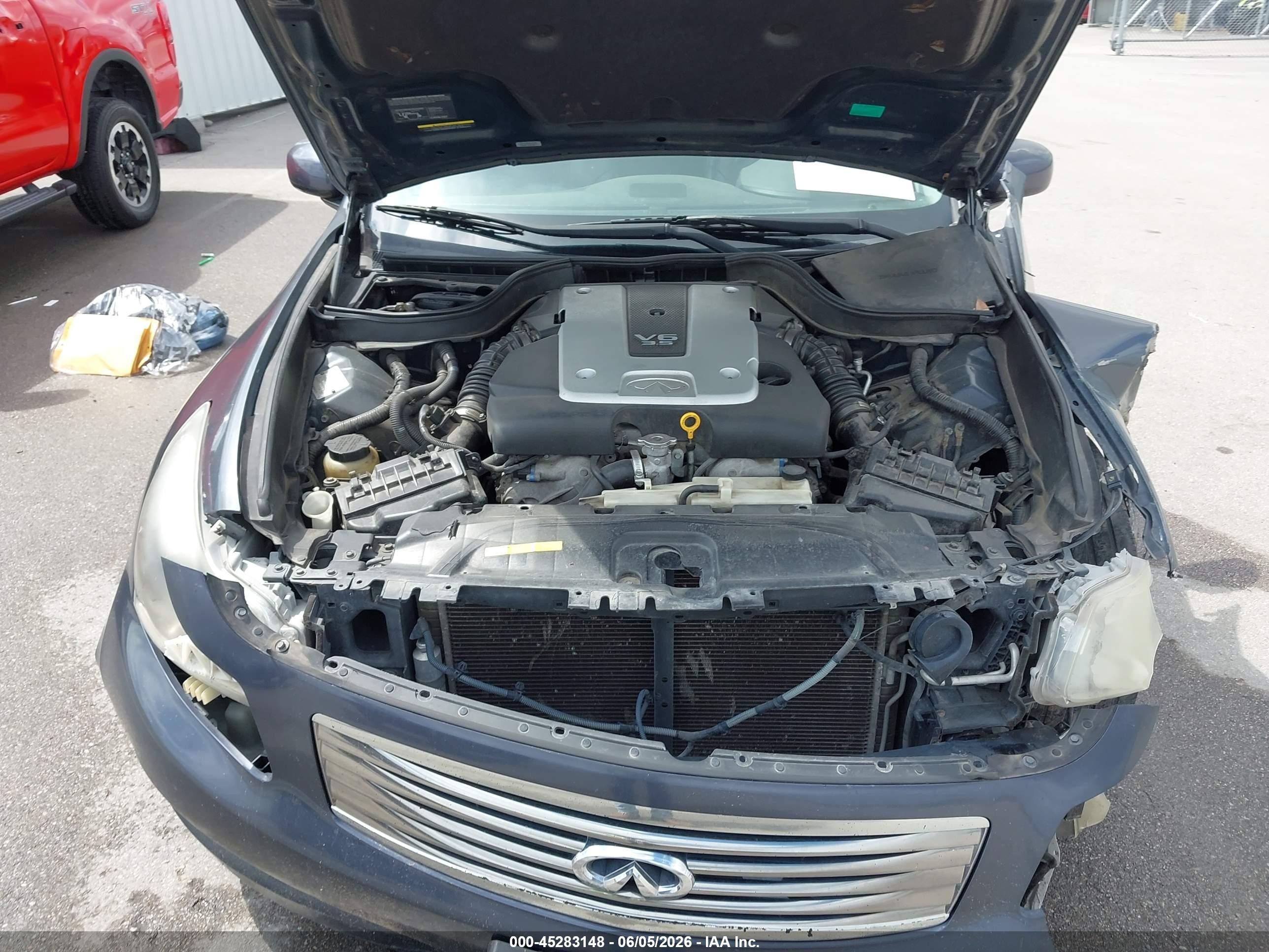 2008 Infiniti G35 Journey Серый vin: JNKBV61E38M229055