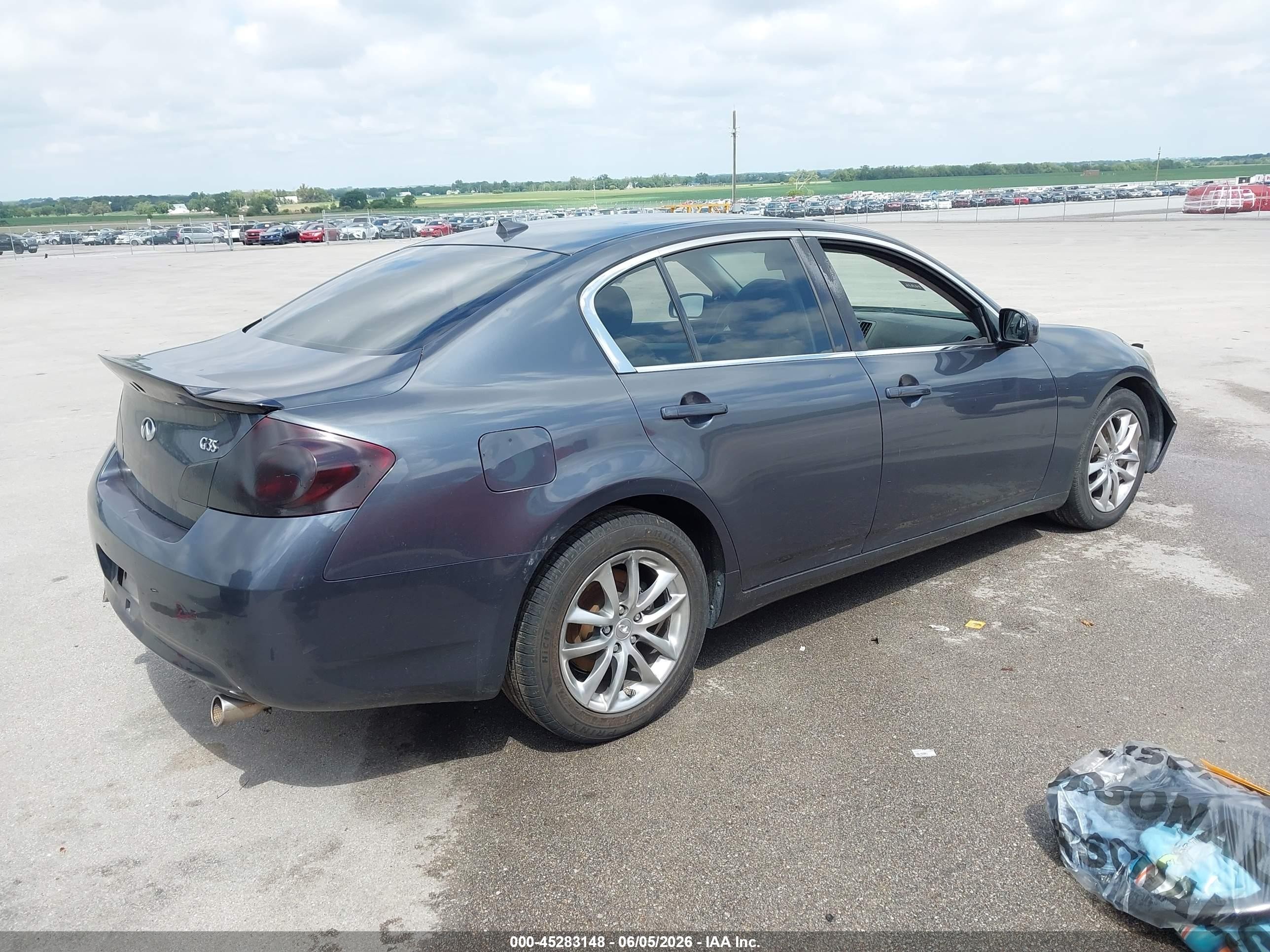 2008 Infiniti G35 Journey Серый vin: JNKBV61E38M229055