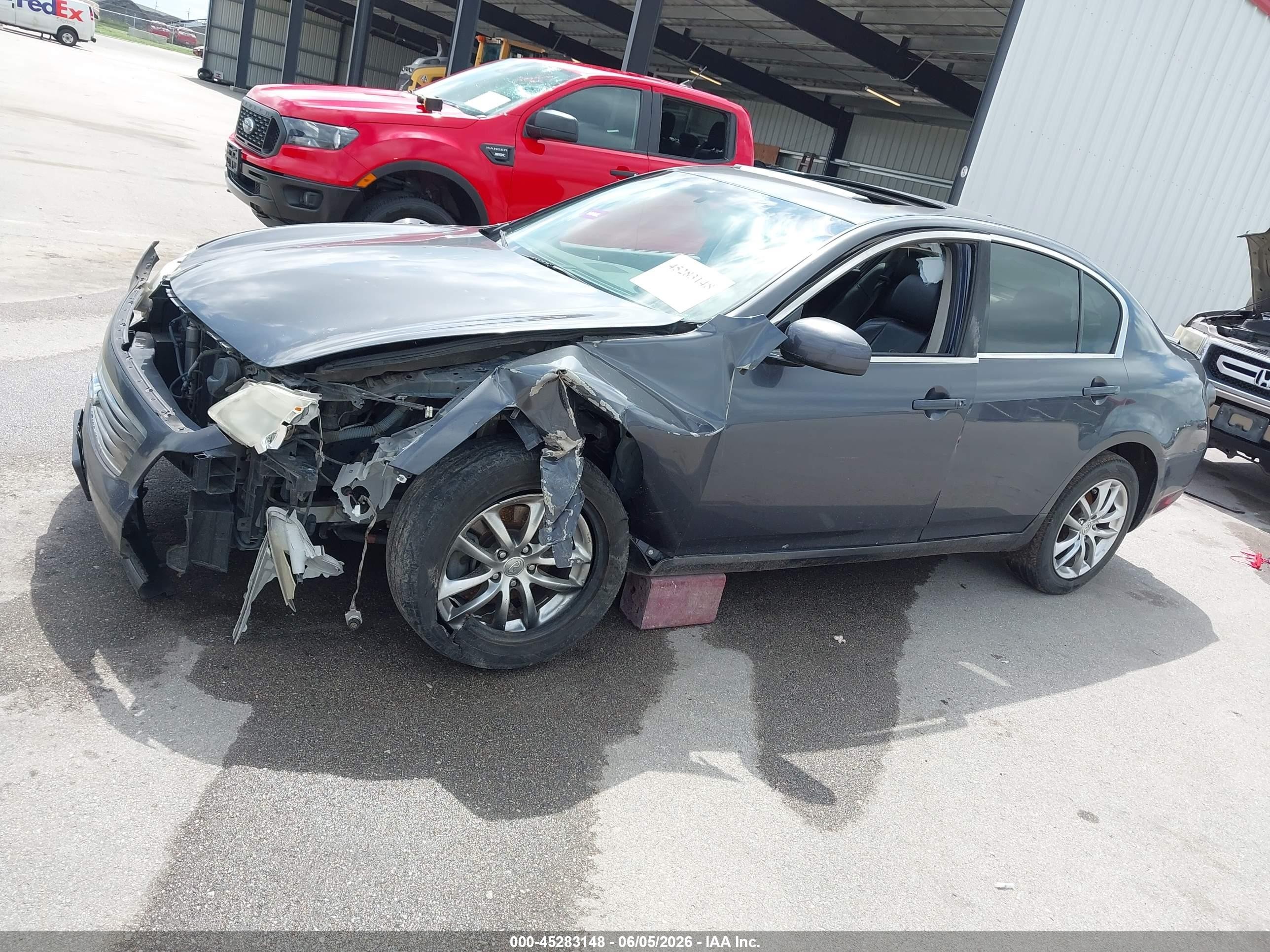 2008 Infiniti G35 Journey Серый vin: JNKBV61E38M229055