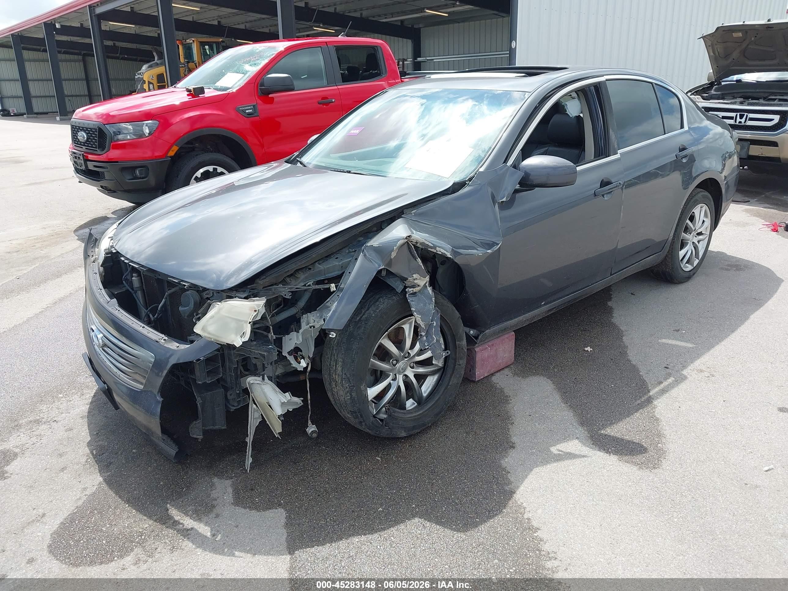 2008 Infiniti G35 Journey Серый vin: JNKBV61E38M229055