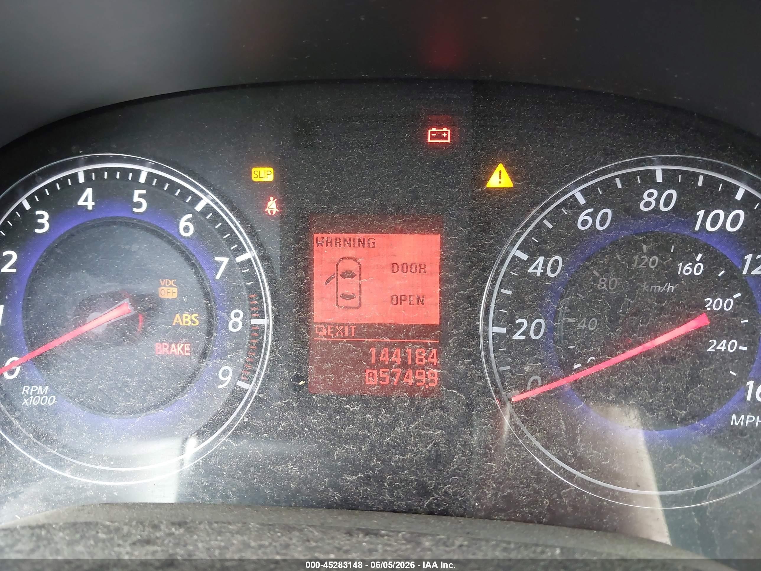 2008 Infiniti G35 Journey Серый vin: JNKBV61E38M229055
