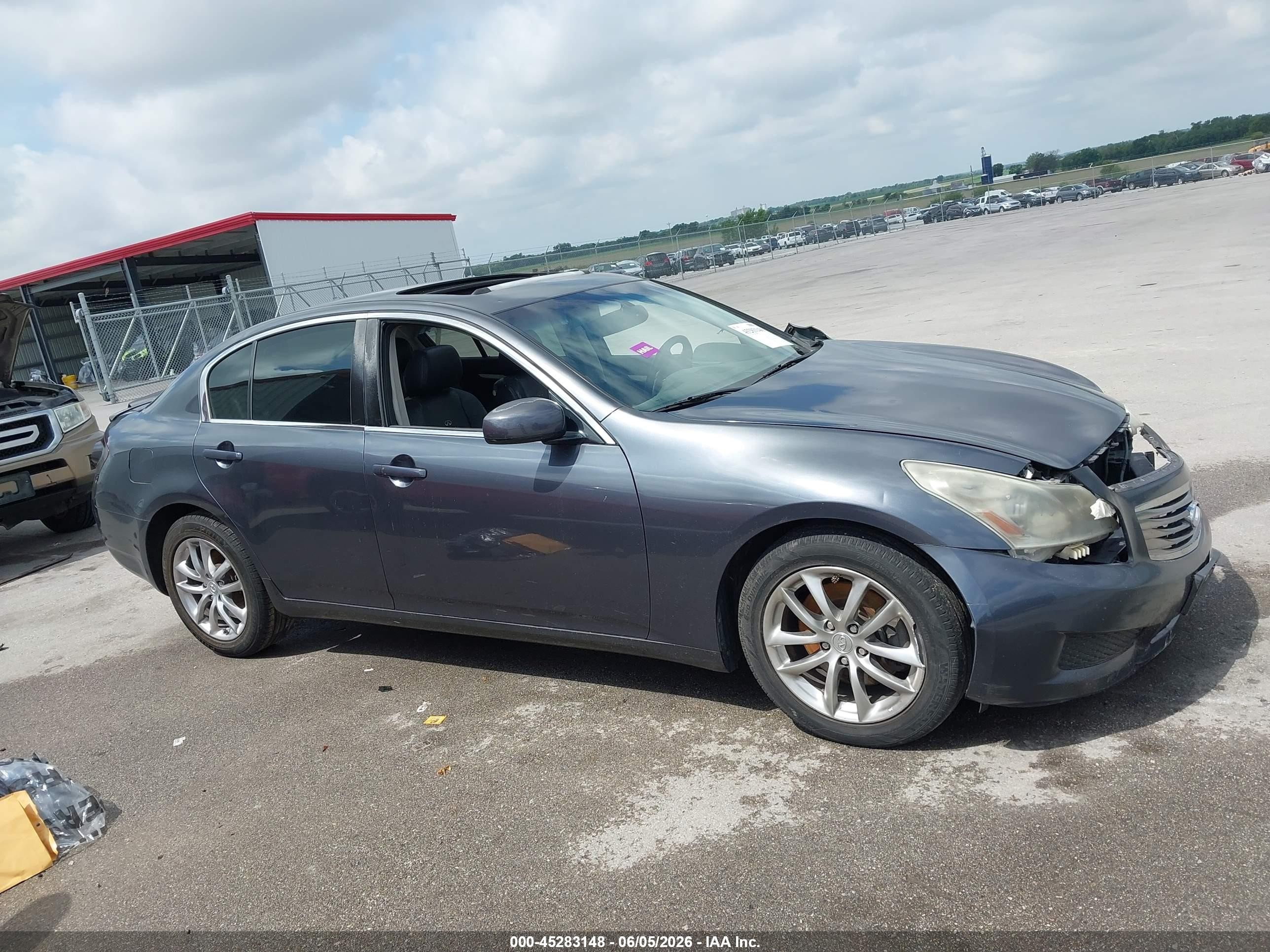 2008 Infiniti G35 Journey Серый vin: JNKBV61E38M229055