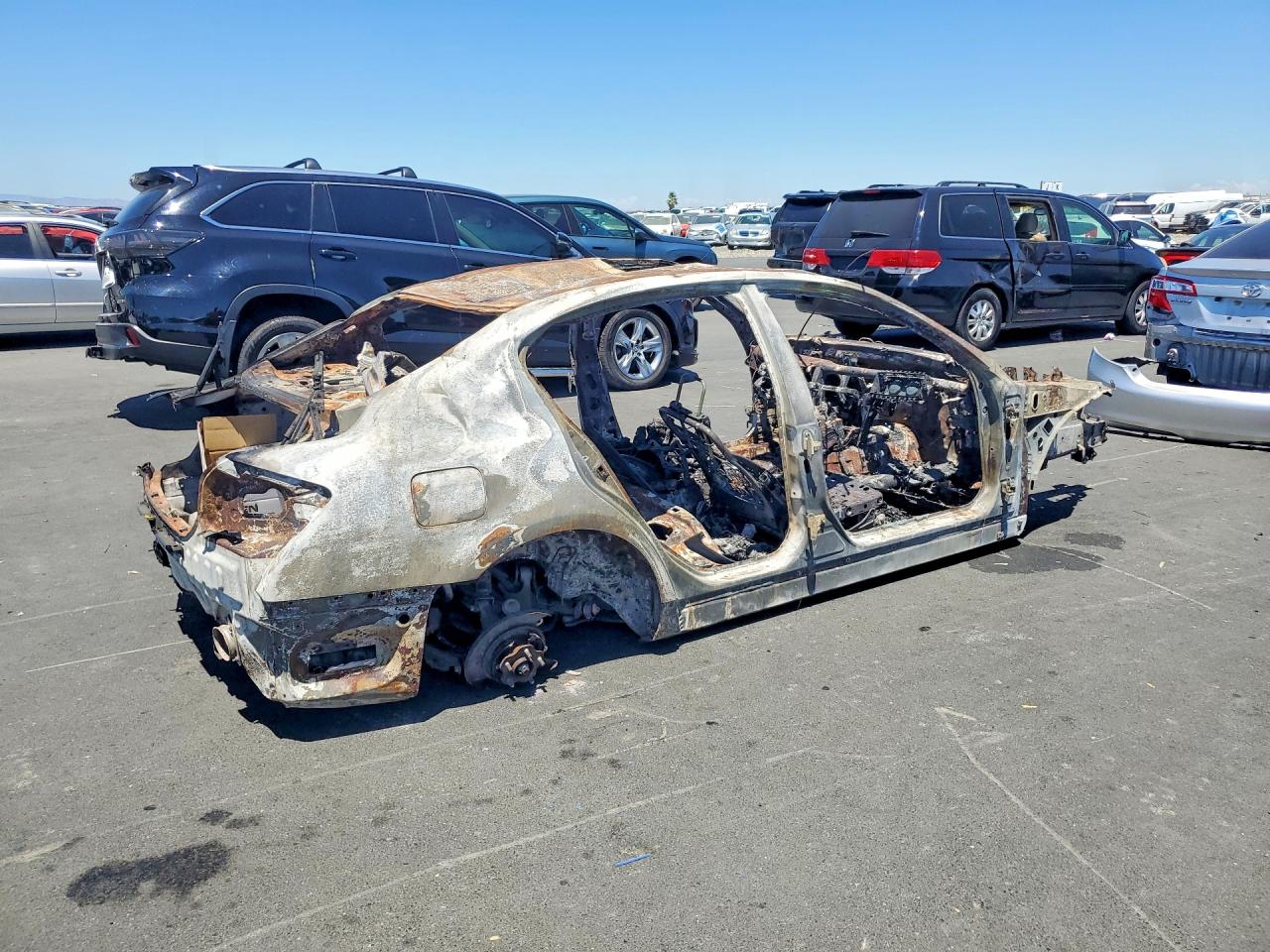 2007 Infiniti G35 Burn vin: JNKBV61E47M708339