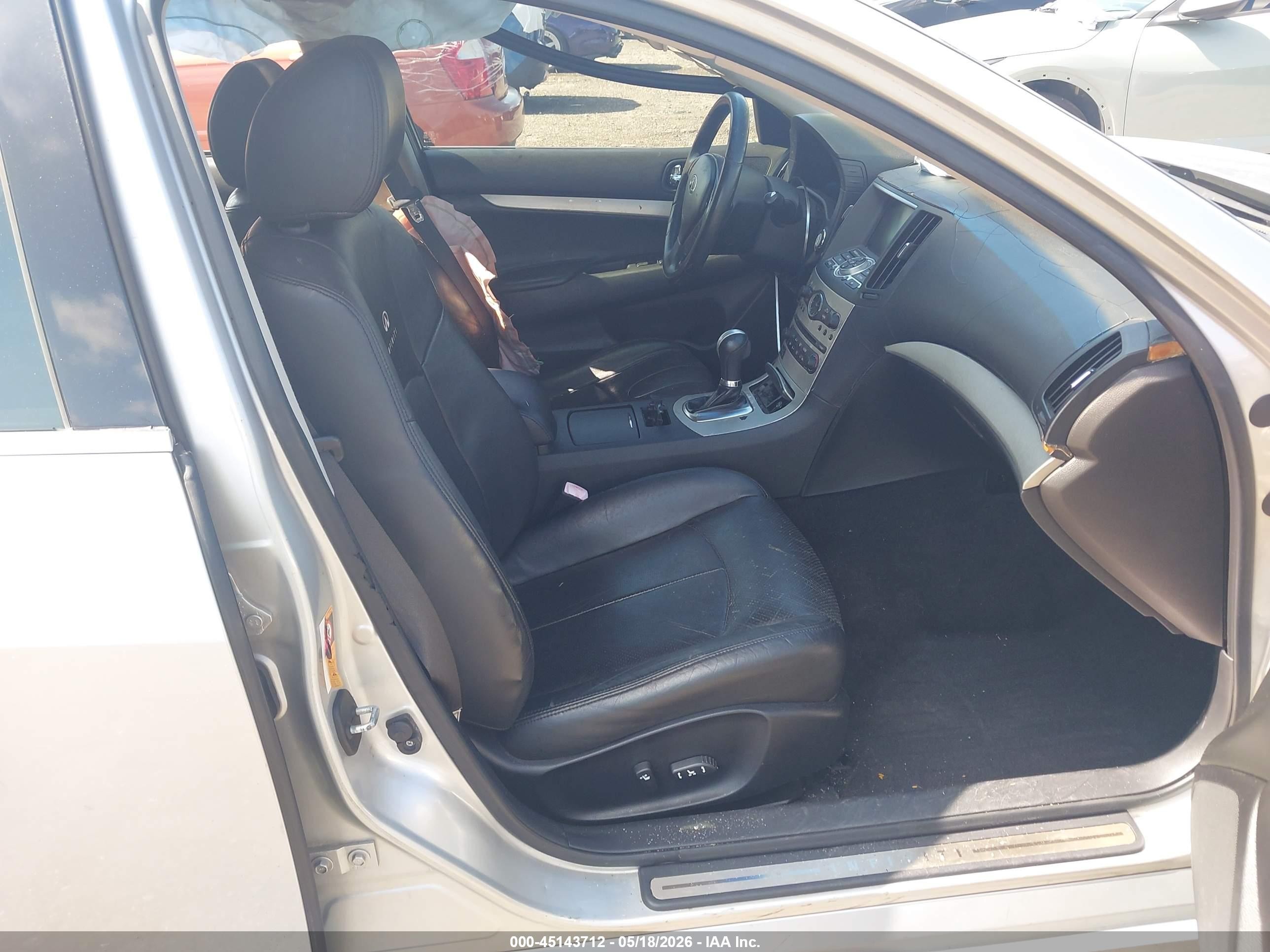 2007 Infiniti G35 Journey Silver vin: JNKBV61E47M720457