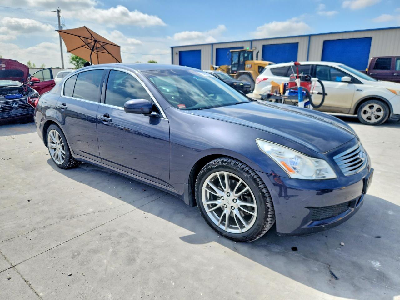2007 Infiniti G35 Base Gray vin: JNKBV61E47M725447