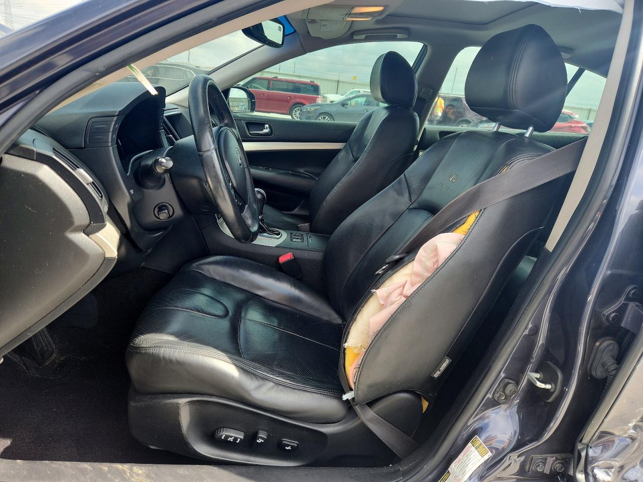 2007 Infiniti G35 Base Gray vin: JNKBV61E47M725447