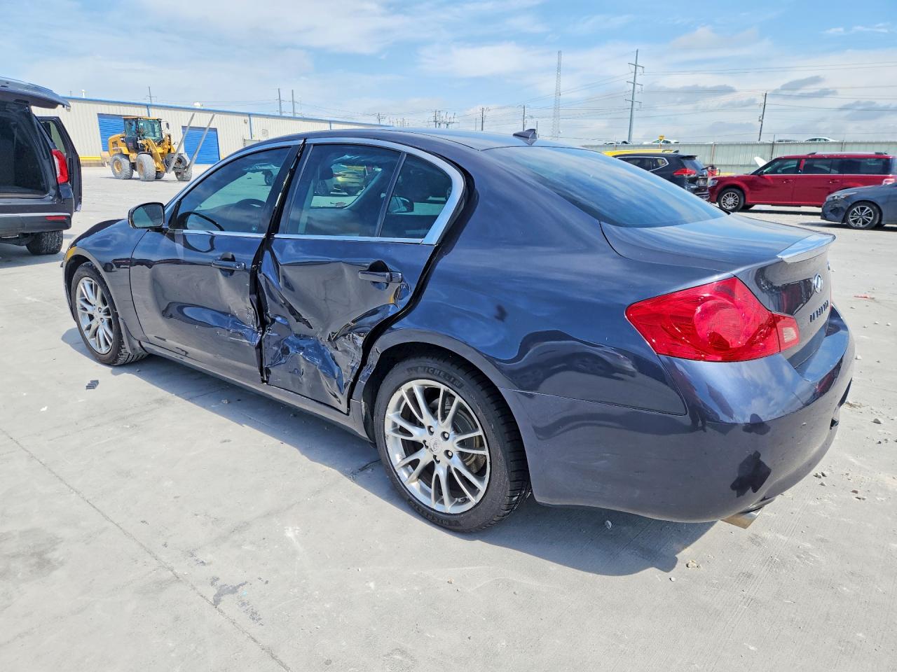 2007 Infiniti G35 Base Gray vin: JNKBV61E47M725447