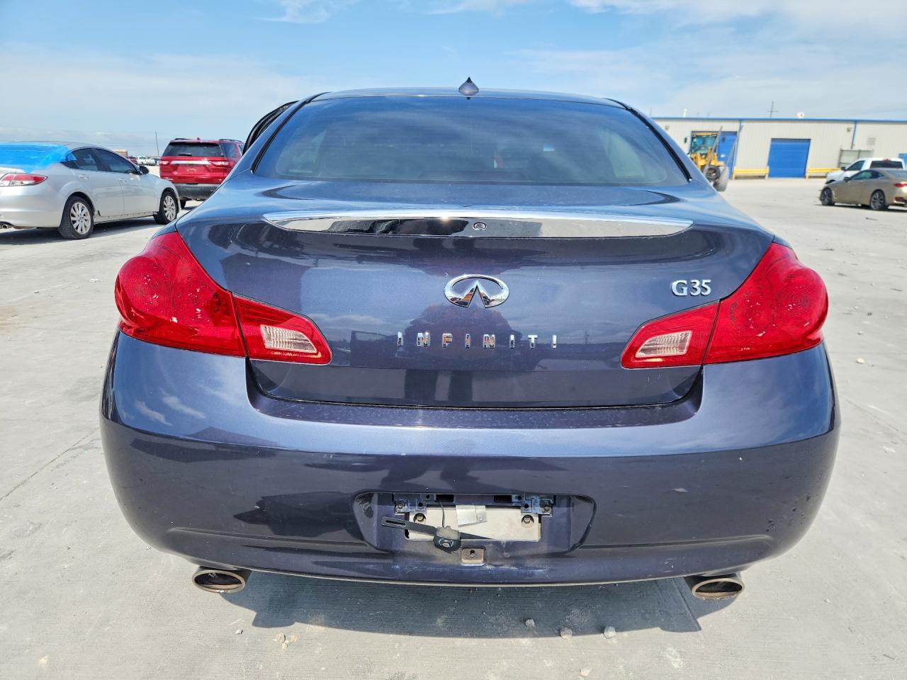 2007 Infiniti G35 Base Gray vin: JNKBV61E47M725447