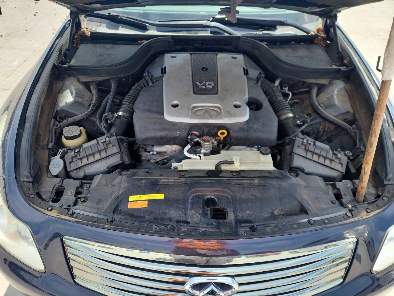 2007 Infiniti G35 Base Gray vin: JNKBV61E47M725447