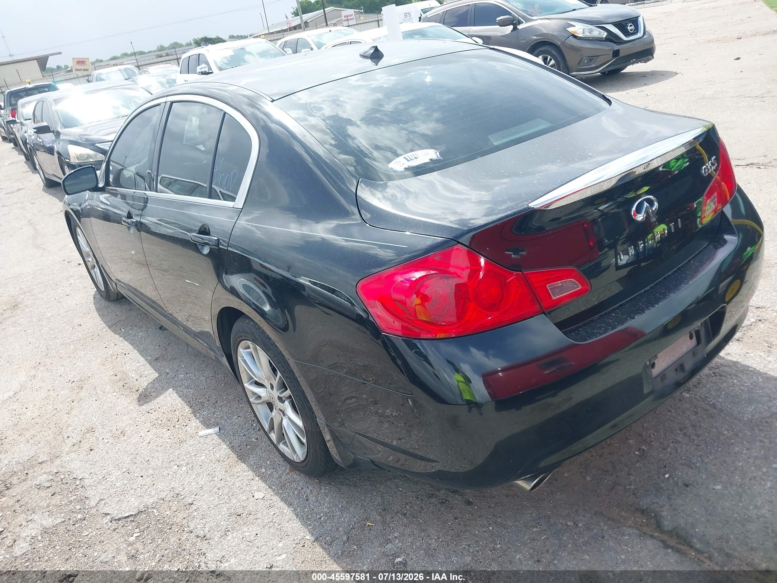 2008 Infiniti G35 Journey Black vin: JNKBV61E48M200535