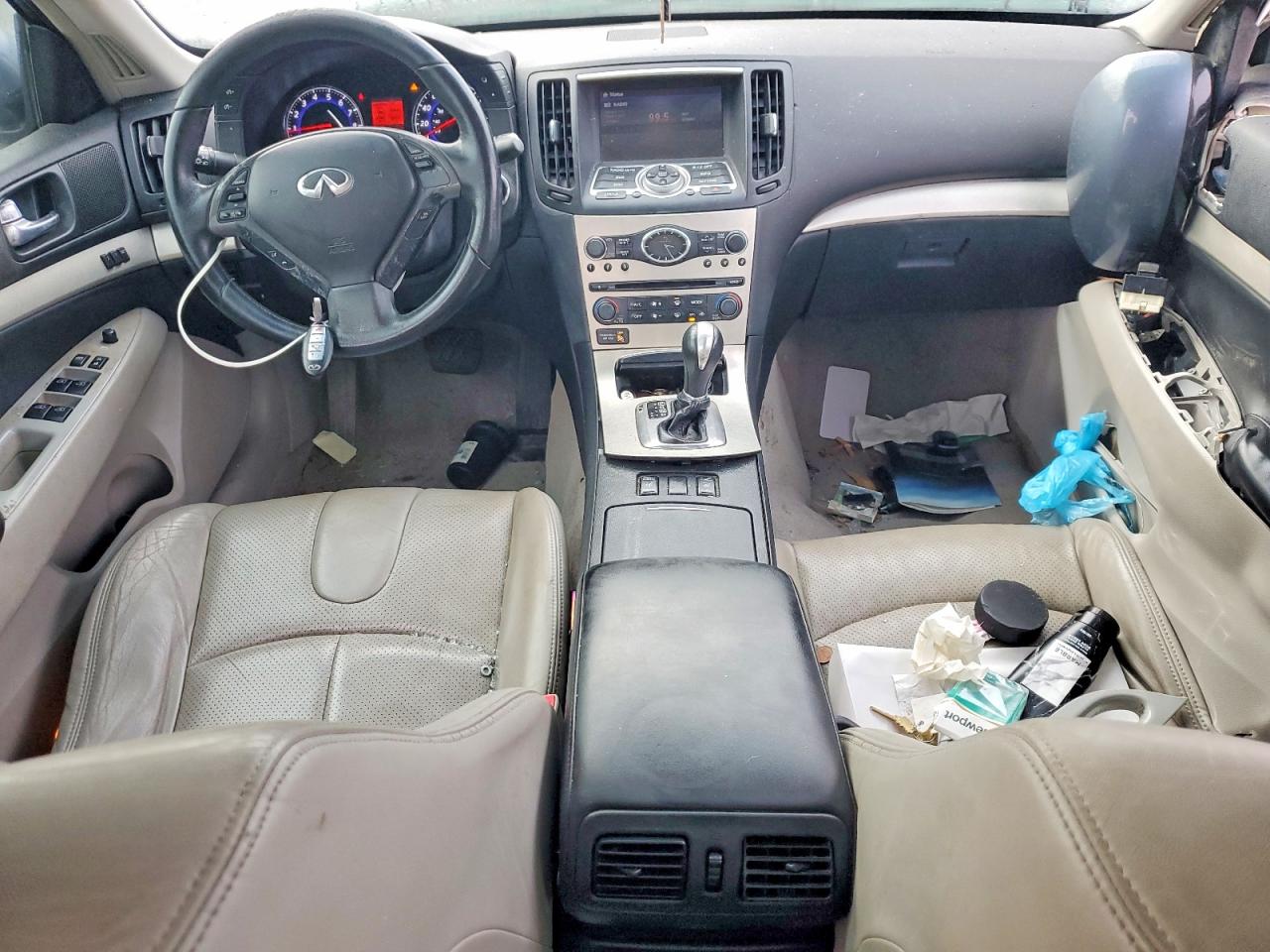 2008 Infiniti G35 Blue vin: JNKBV61E48M206755