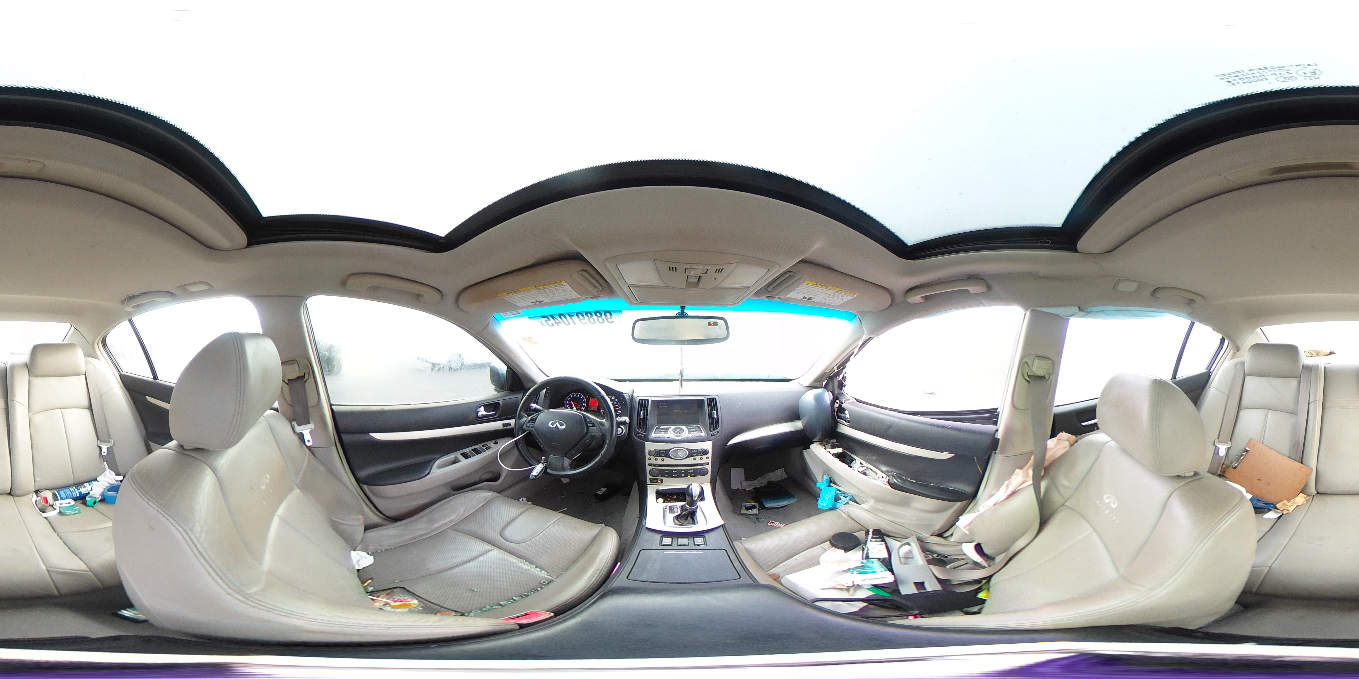 2008 Infiniti G35 Blue vin: JNKBV61E48M206755