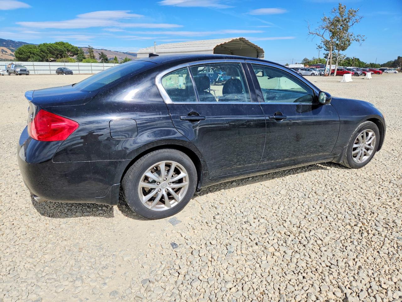 2008 Infiniti G35 Base Black vin: JNKBV61E48M213026