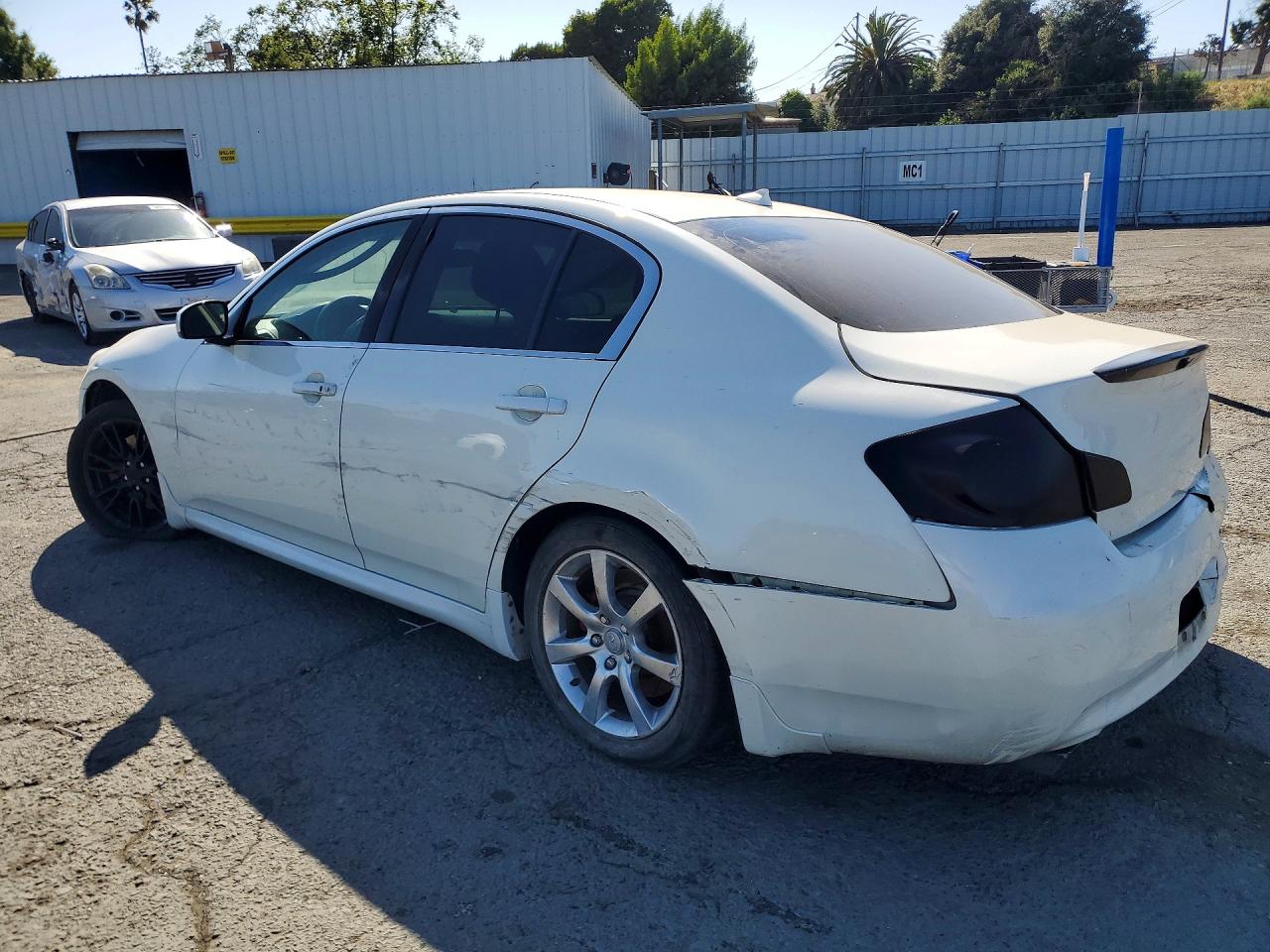 2007 Infiniti G35 Base White vin: JNKBV61E57M710763