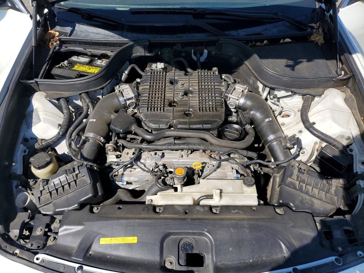 2007 Infiniti G35 Base White vin: JNKBV61E57M710763