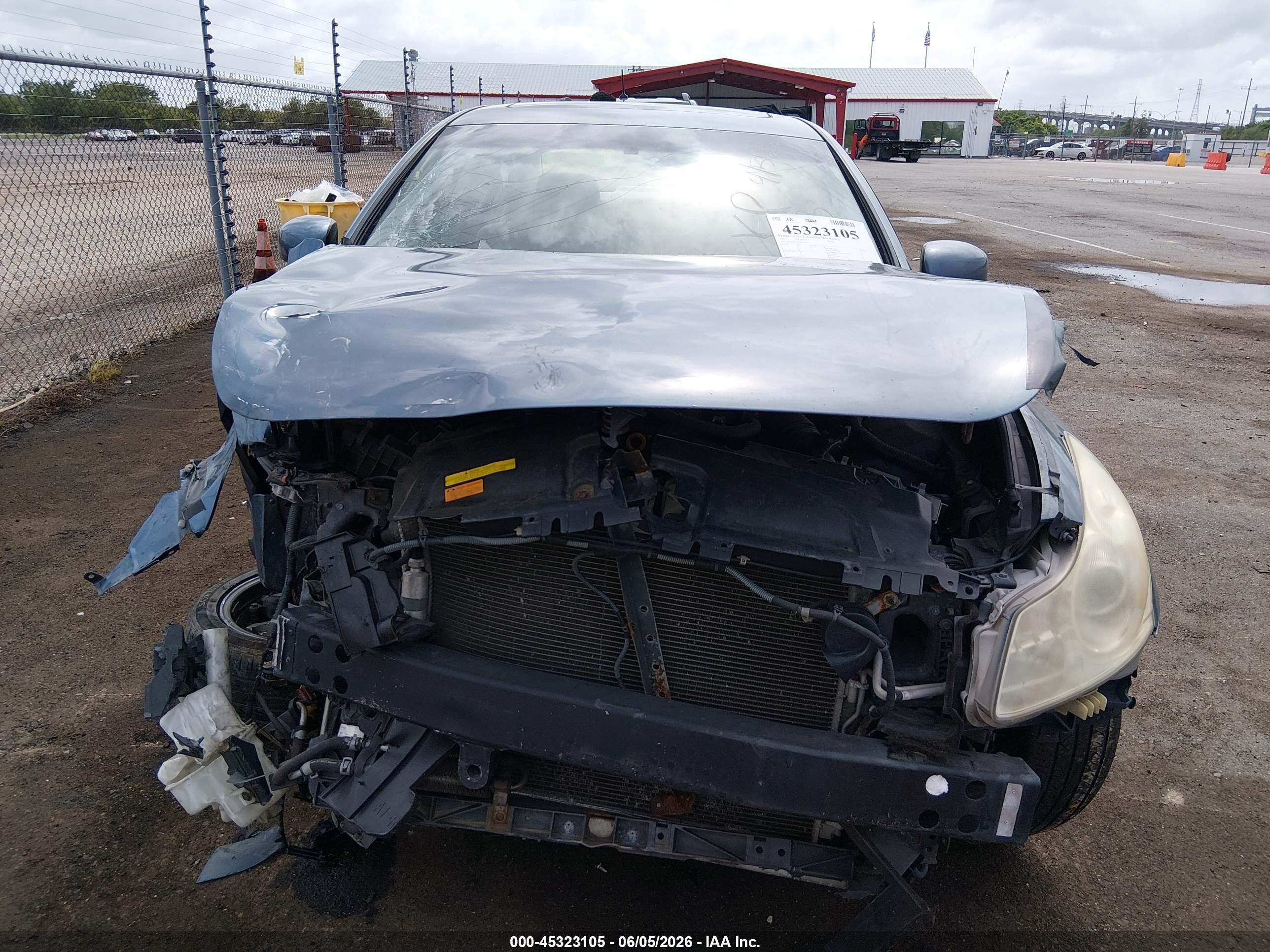 2007 Infiniti G35 Journey Blue vin: JNKBV61E57M715753