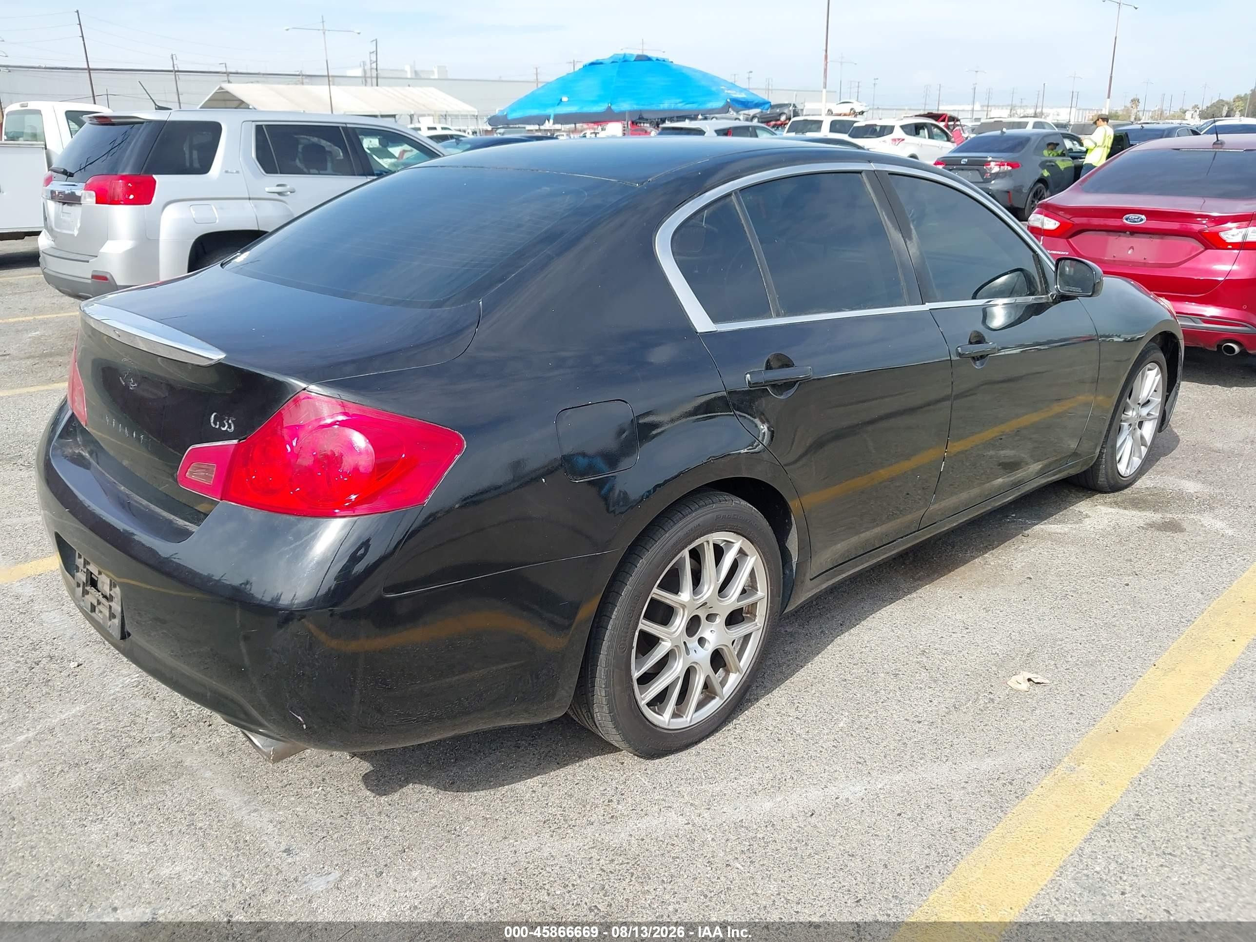 2007 Infiniti G35 Journey Black vin: JNKBV61E57M716076