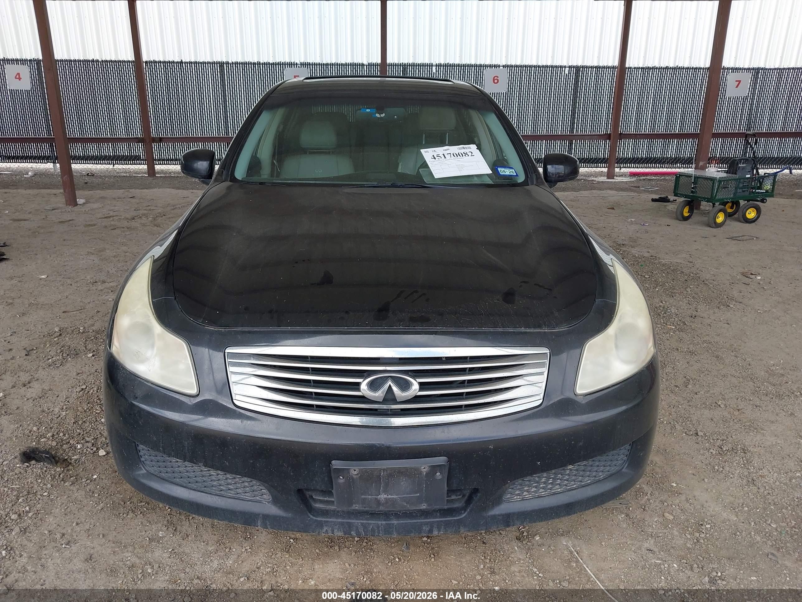 2007 Infiniti G35 Journey Черный vin: JNKBV61E57M727689