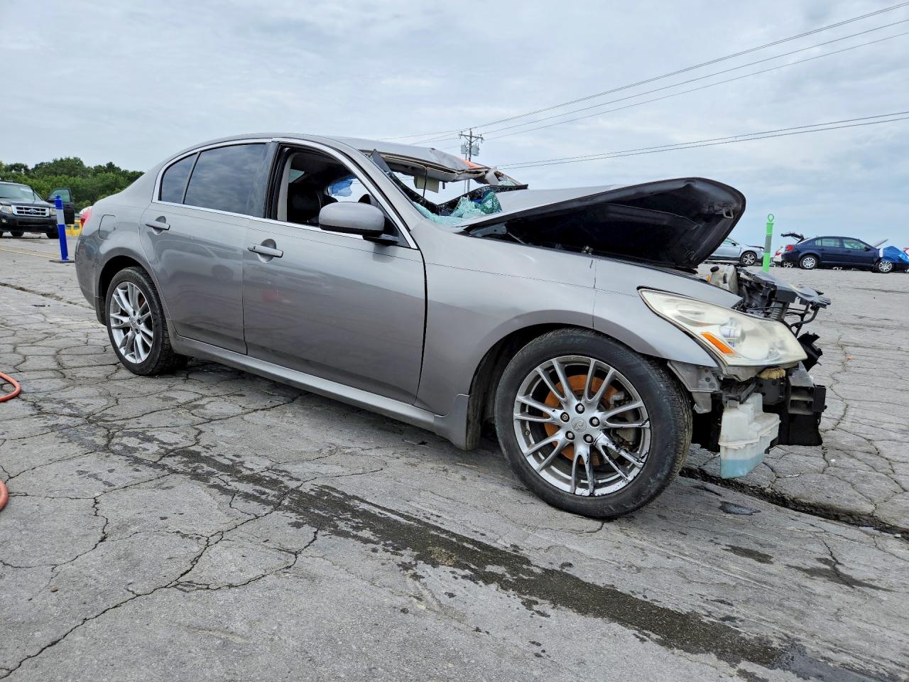 2007 Infiniti G35 Base Silver vin: JNKBV61E57M729247