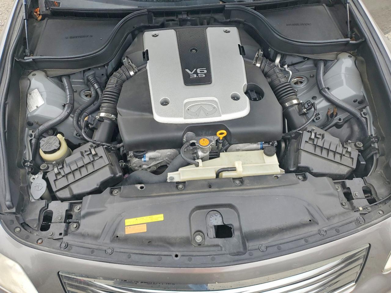 2008 Infiniti G35 Base Silver vin: JNKBV61E58M215951