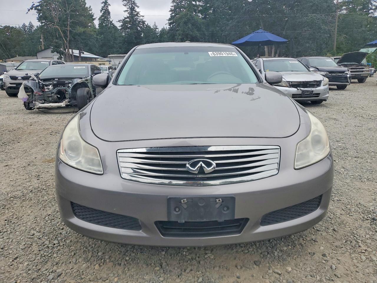 2008 Infiniti G35 Base Silver vin: JNKBV61E58M215951