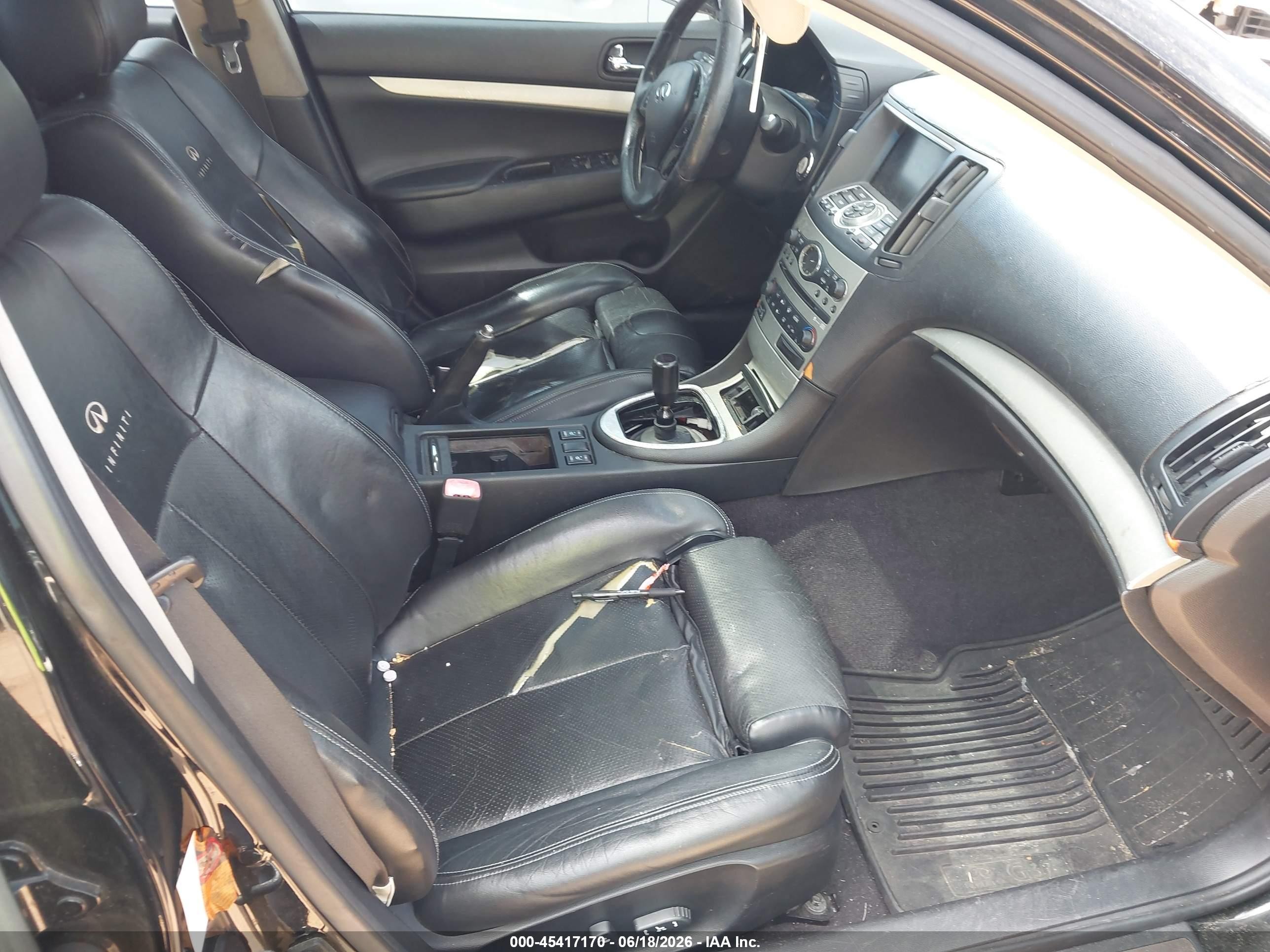 2008 Infiniti G35 Sport Black vin: JNKBV61E58M220860