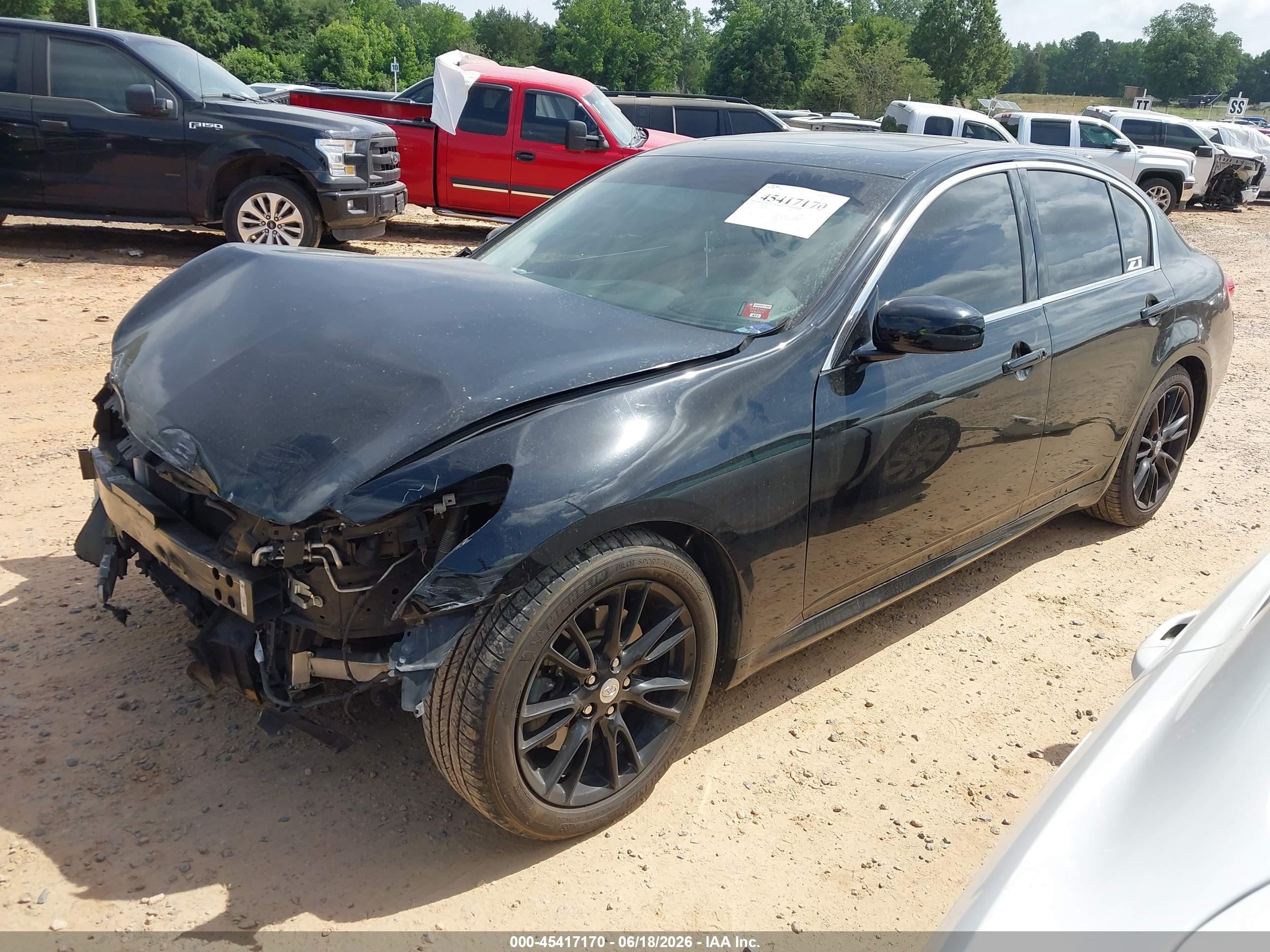 2008 Infiniti G35 Sport Black vin: JNKBV61E58M220860
