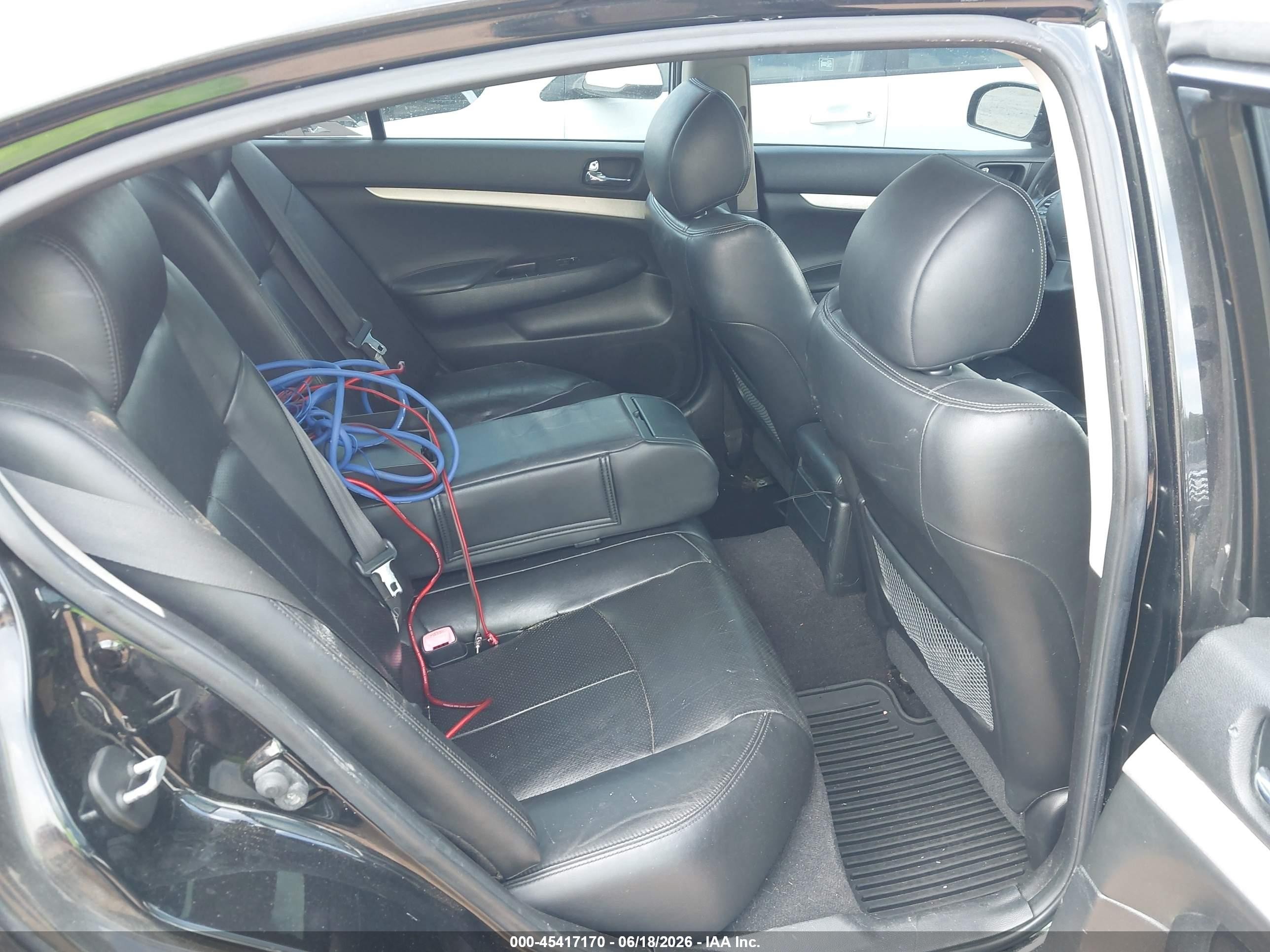 2008 Infiniti G35 Sport Black vin: JNKBV61E58M220860