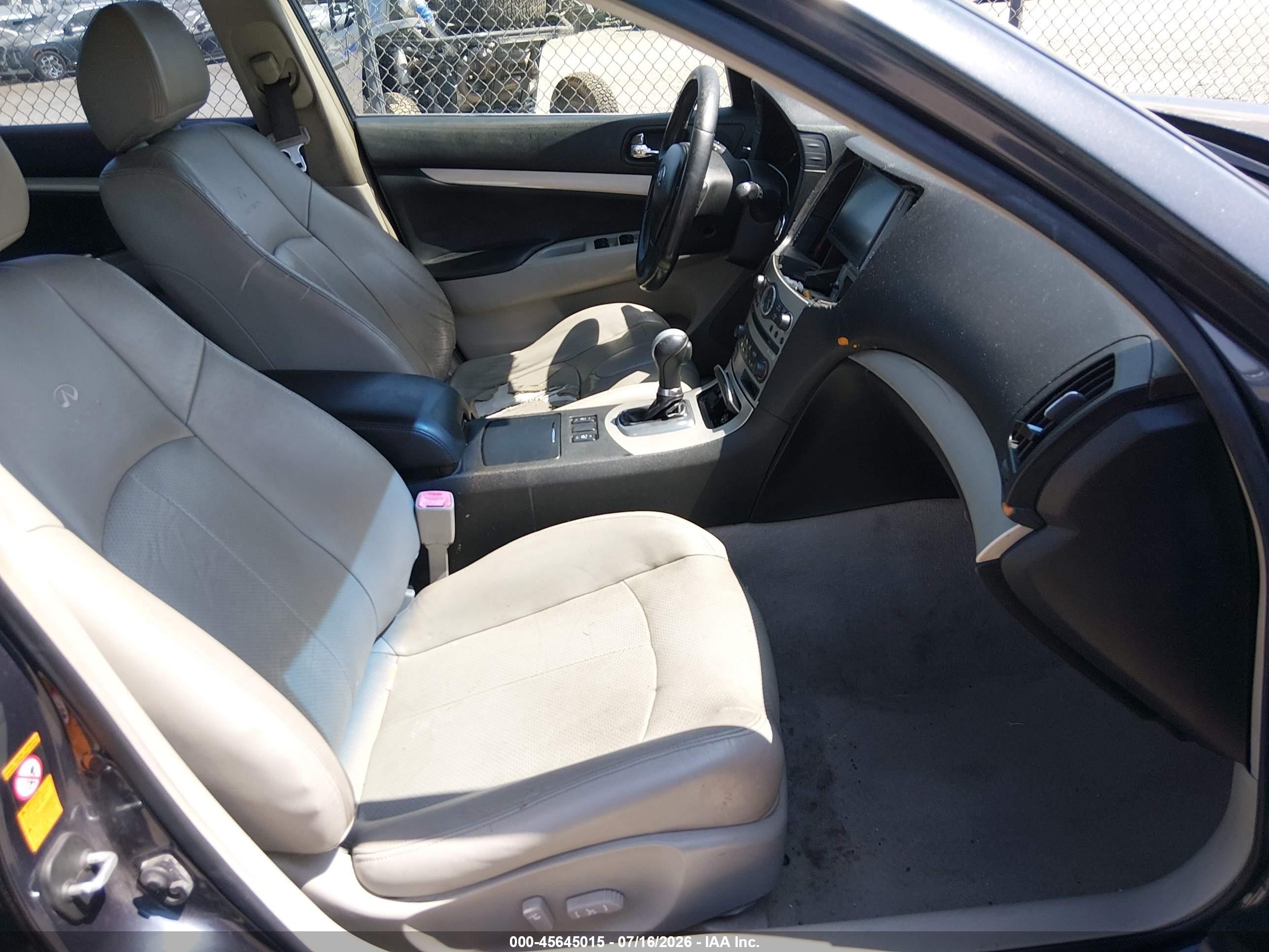 2007 Infiniti G35 Journey Black vin: JNKBV61E67M717723
