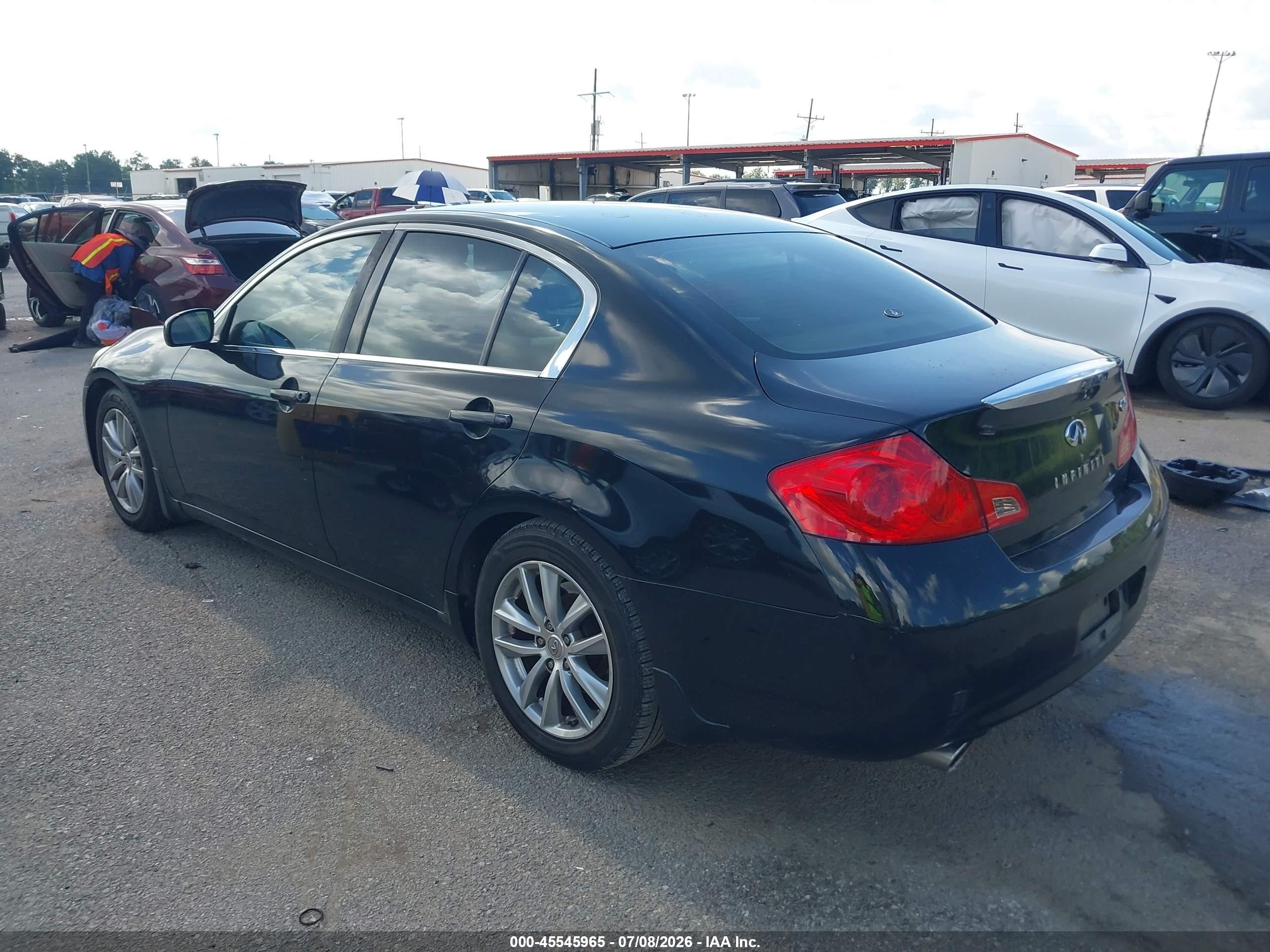 2007 Infiniti G35 Journey Black vin: JNKBV61E67M717785