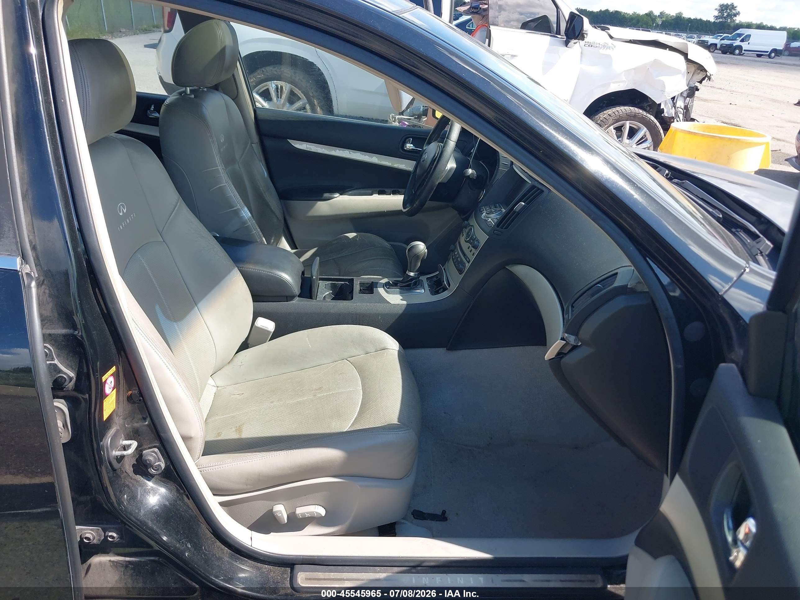 2007 Infiniti G35 Journey Black vin: JNKBV61E67M717785