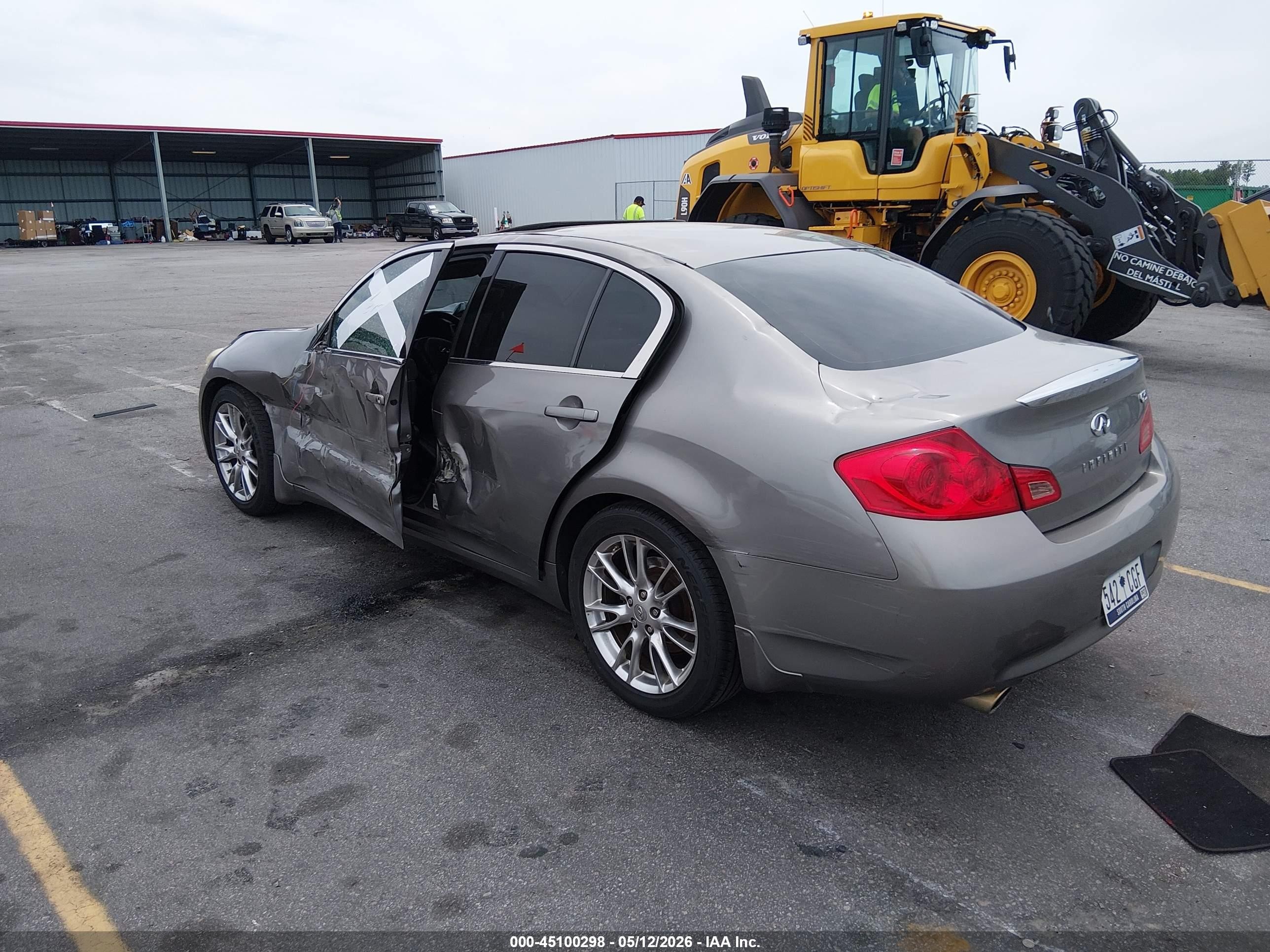 2007 Infiniti G35 Journey Gray vin: JNKBV61E67M721965