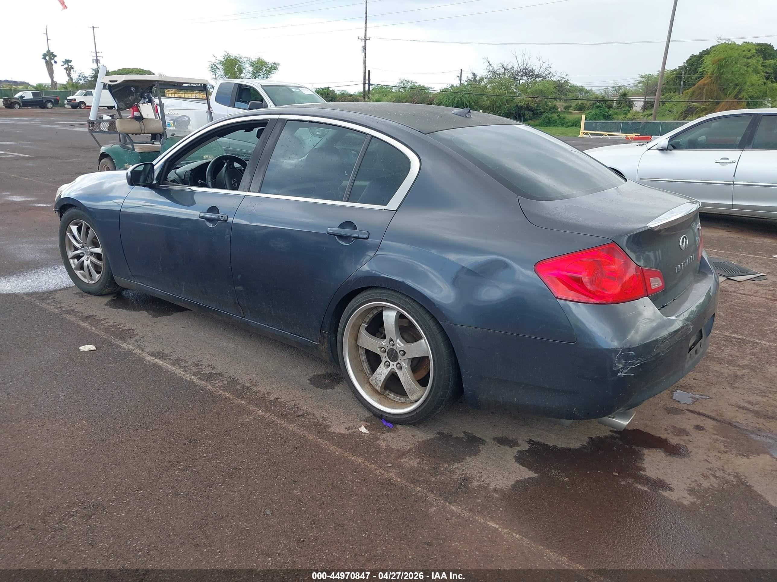 2007 Infiniti G35 Journey Gray vin: JNKBV61E67M723456
