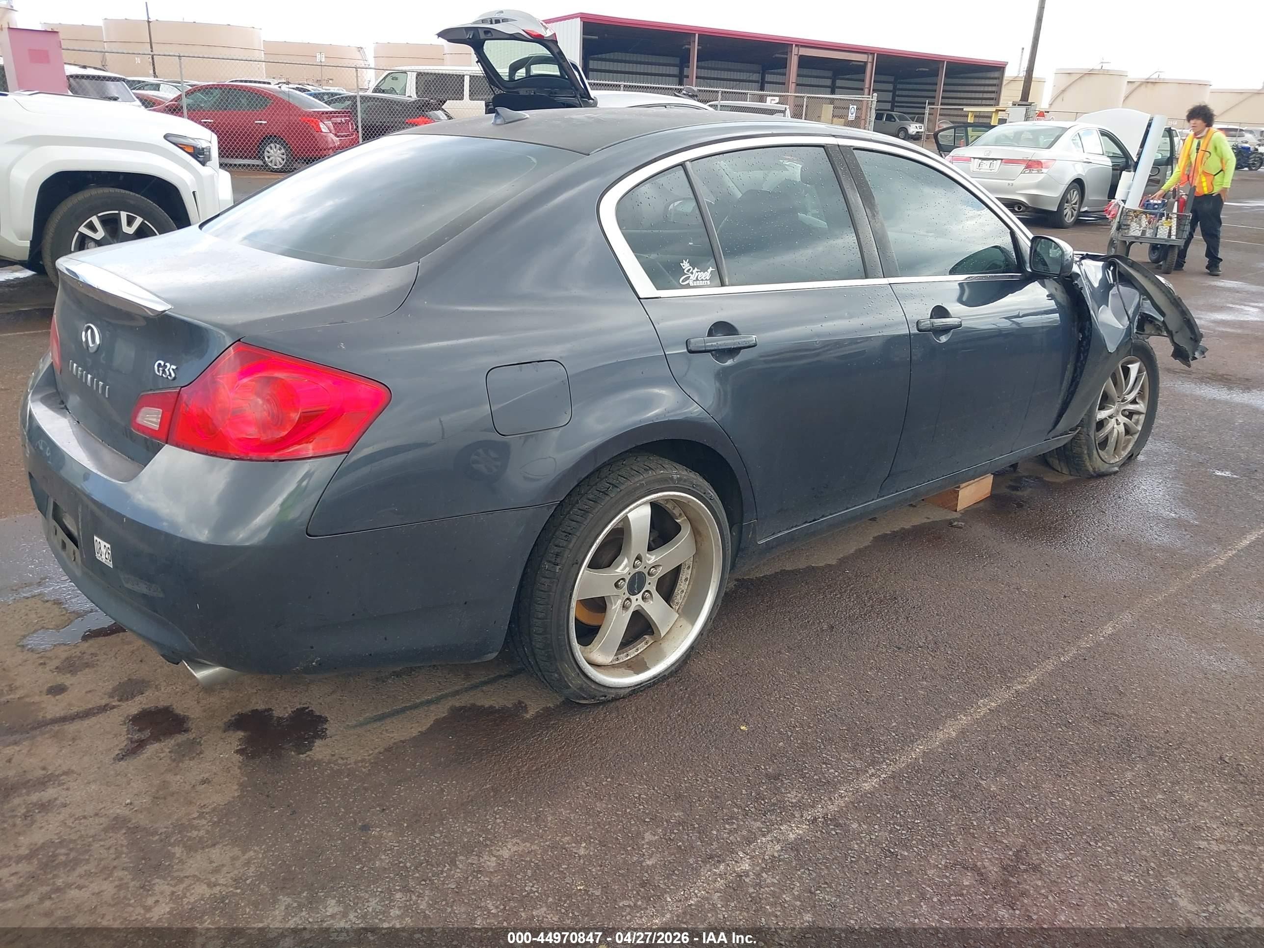 2007 Infiniti G35 Journey Gray vin: JNKBV61E67M723456