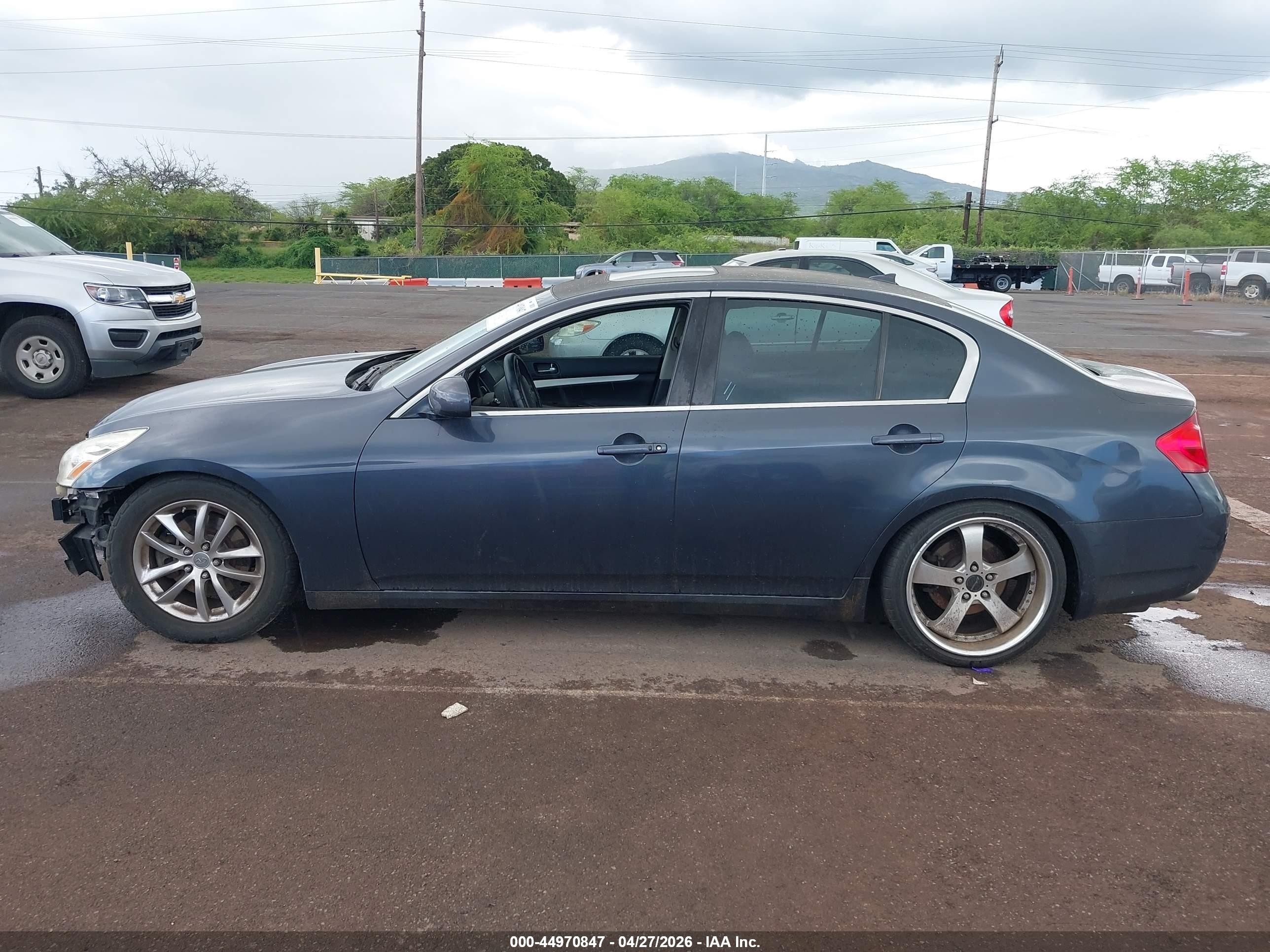2007 Infiniti G35 Journey Gray vin: JNKBV61E67M723456