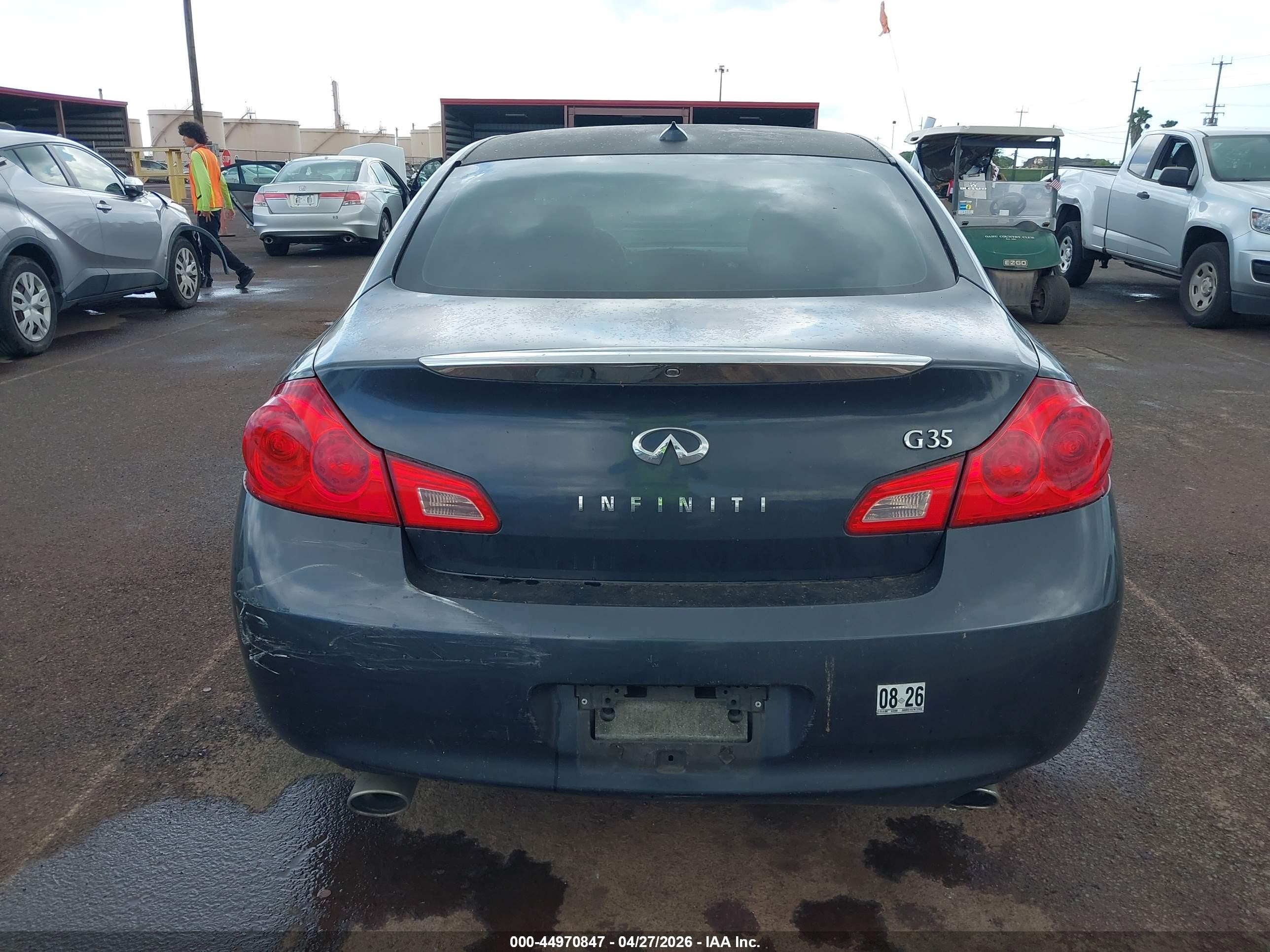 2007 Infiniti G35 Journey Gray vin: JNKBV61E67M723456