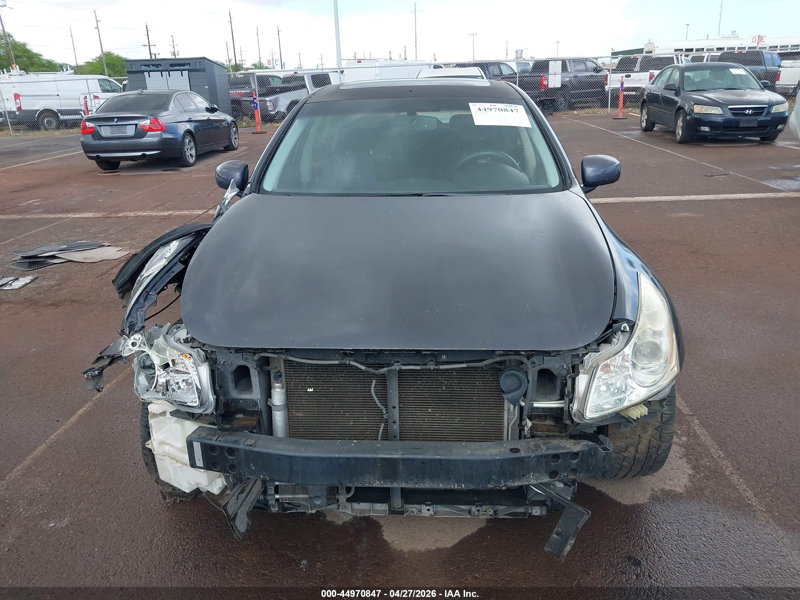 2007 Infiniti G35 Journey Gray vin: JNKBV61E67M723456