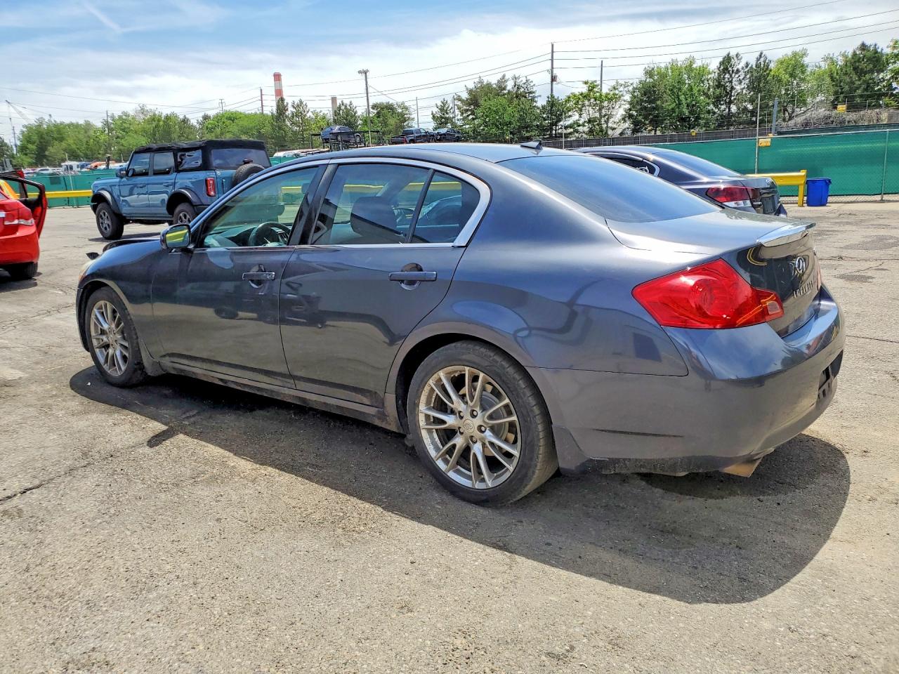 2007 Infiniti G35 Base Gray vin: JNKBV61E67M725952