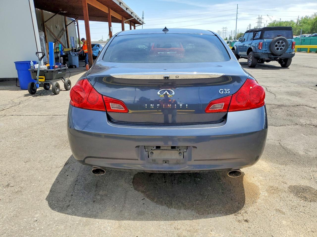 2007 Infiniti G35 Base Gray vin: JNKBV61E67M725952